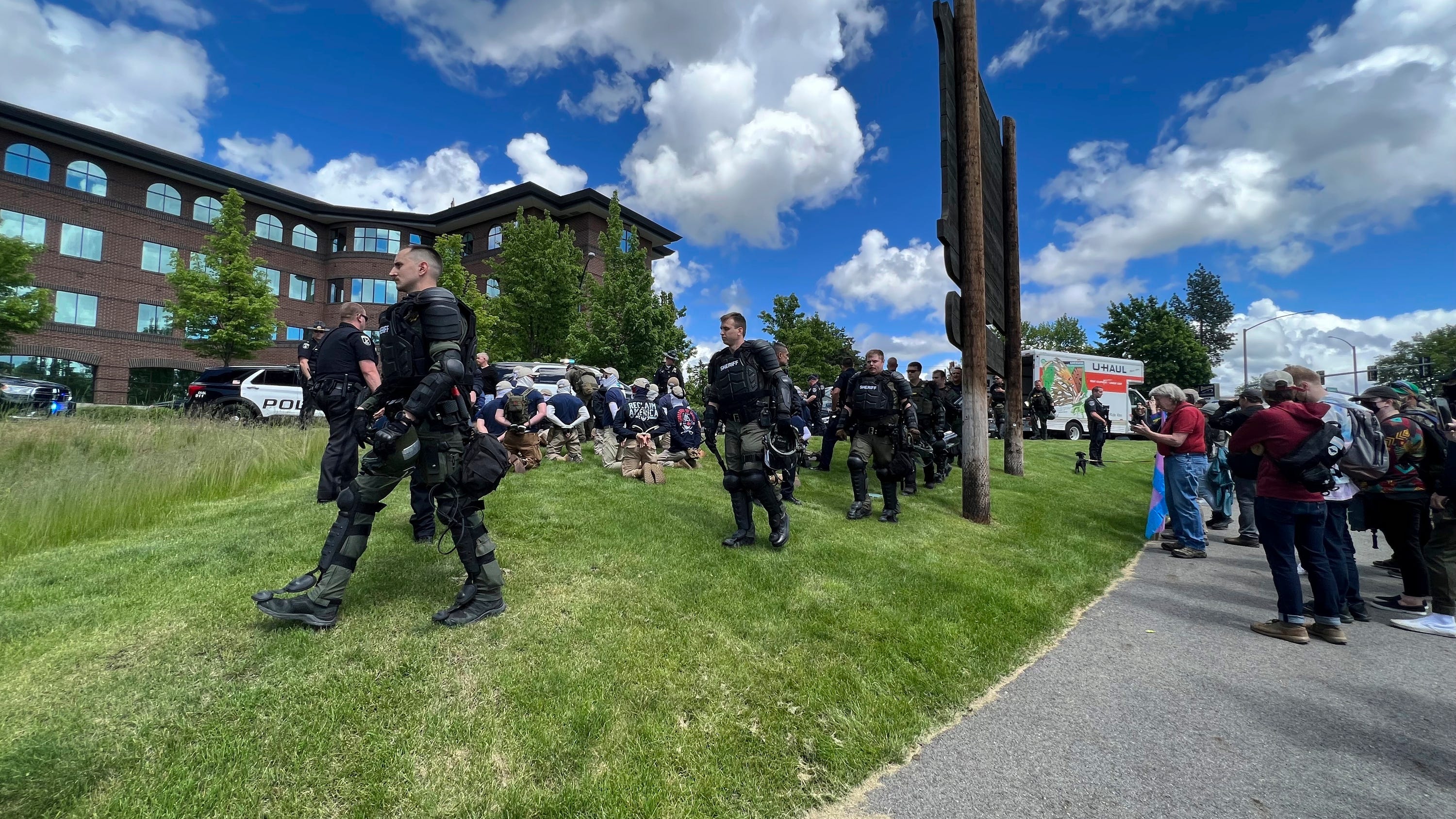 Patriot Front leader among those arrested near Idaho Pride