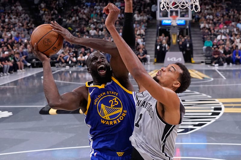 APTOPIX Warriors Spurs Basketball