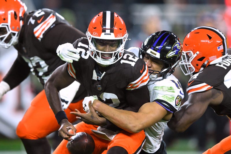 APTOPIX Ravens Browns Football