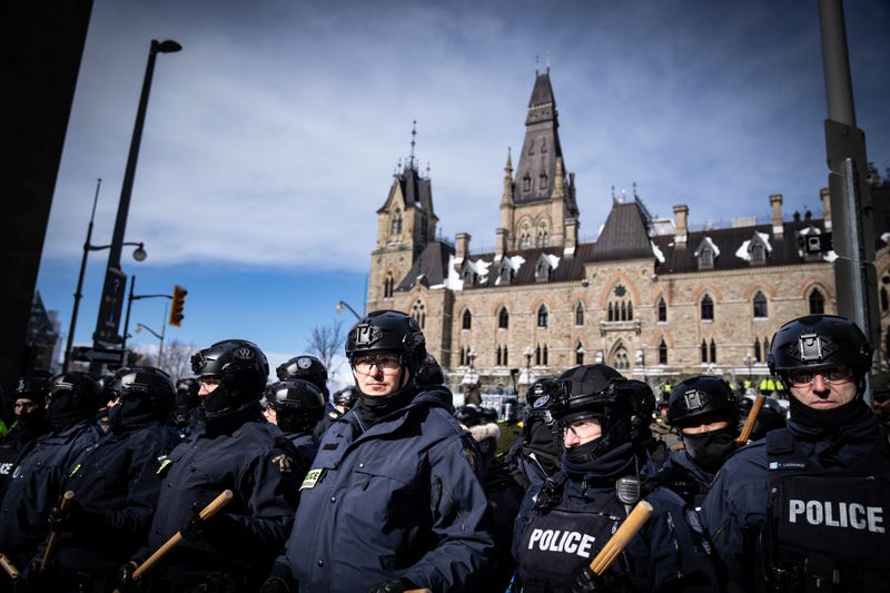 Virus Outbreak Canada Protests