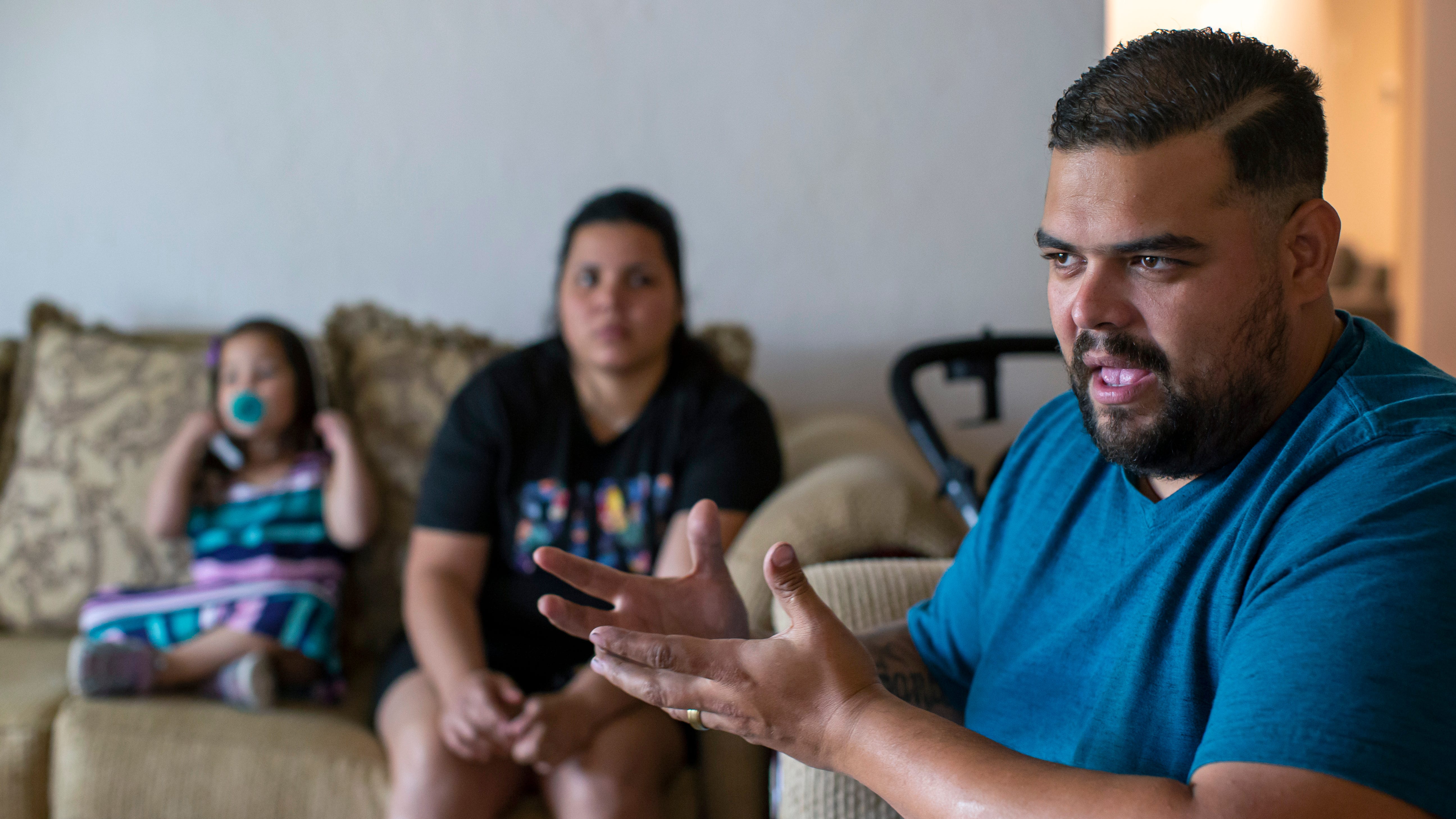 "En la mano de Dios": el viaje de una familia venezolana a EEUU