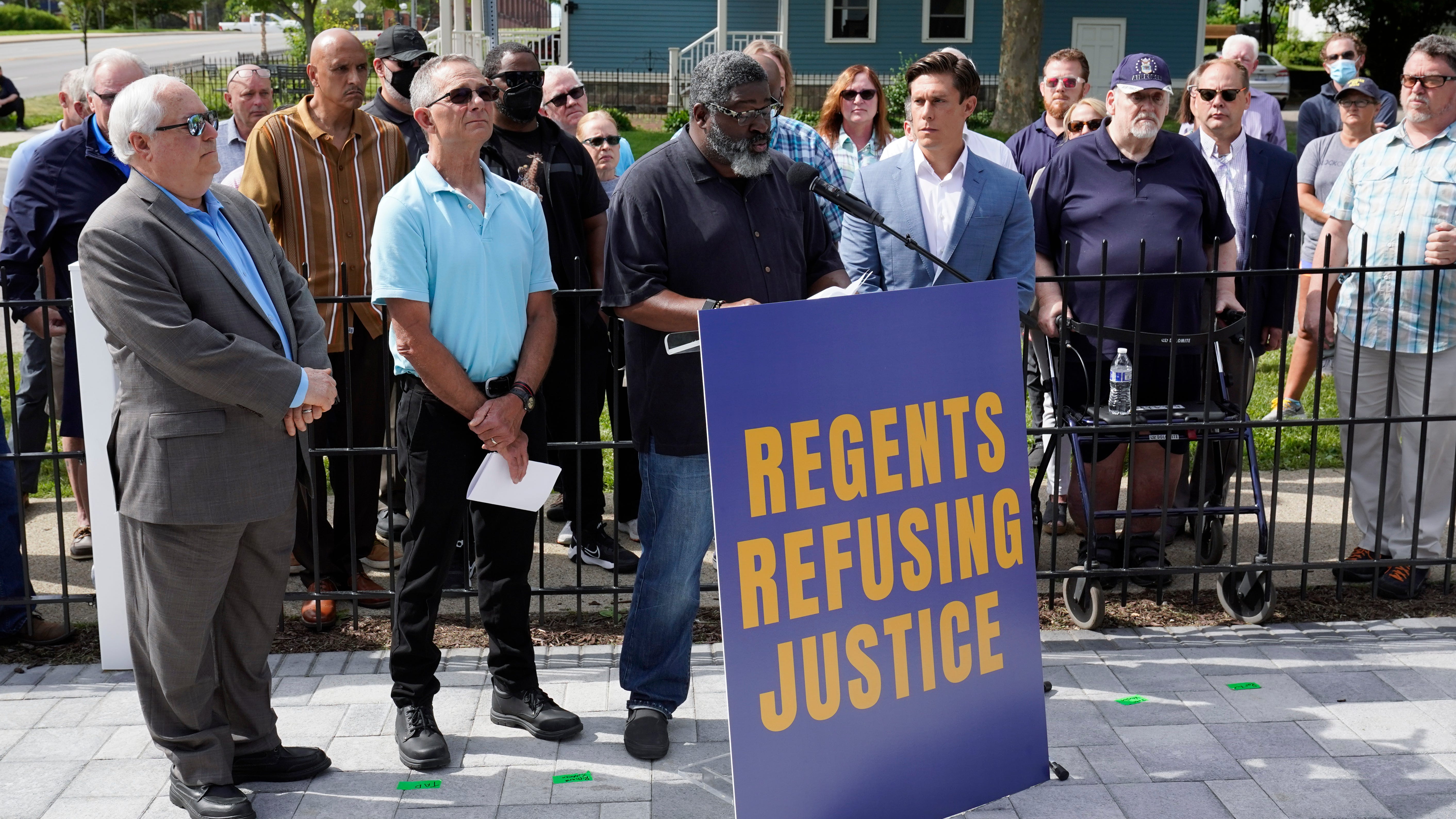 Athletes abused by late doctor demand U-Michigan probe