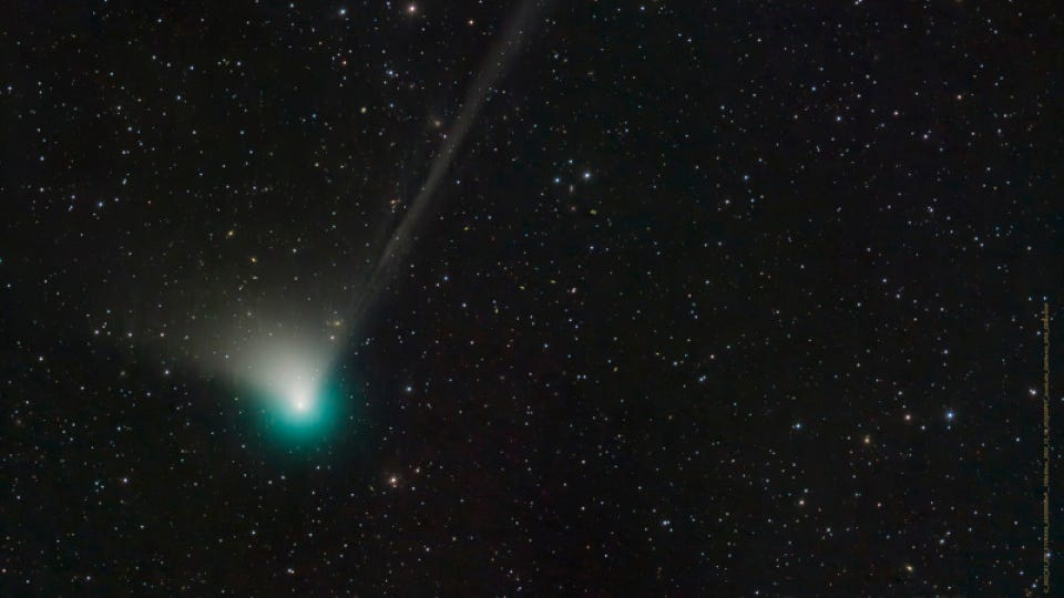 Se acerca cometa verde por 1ra vez en 50.000 años