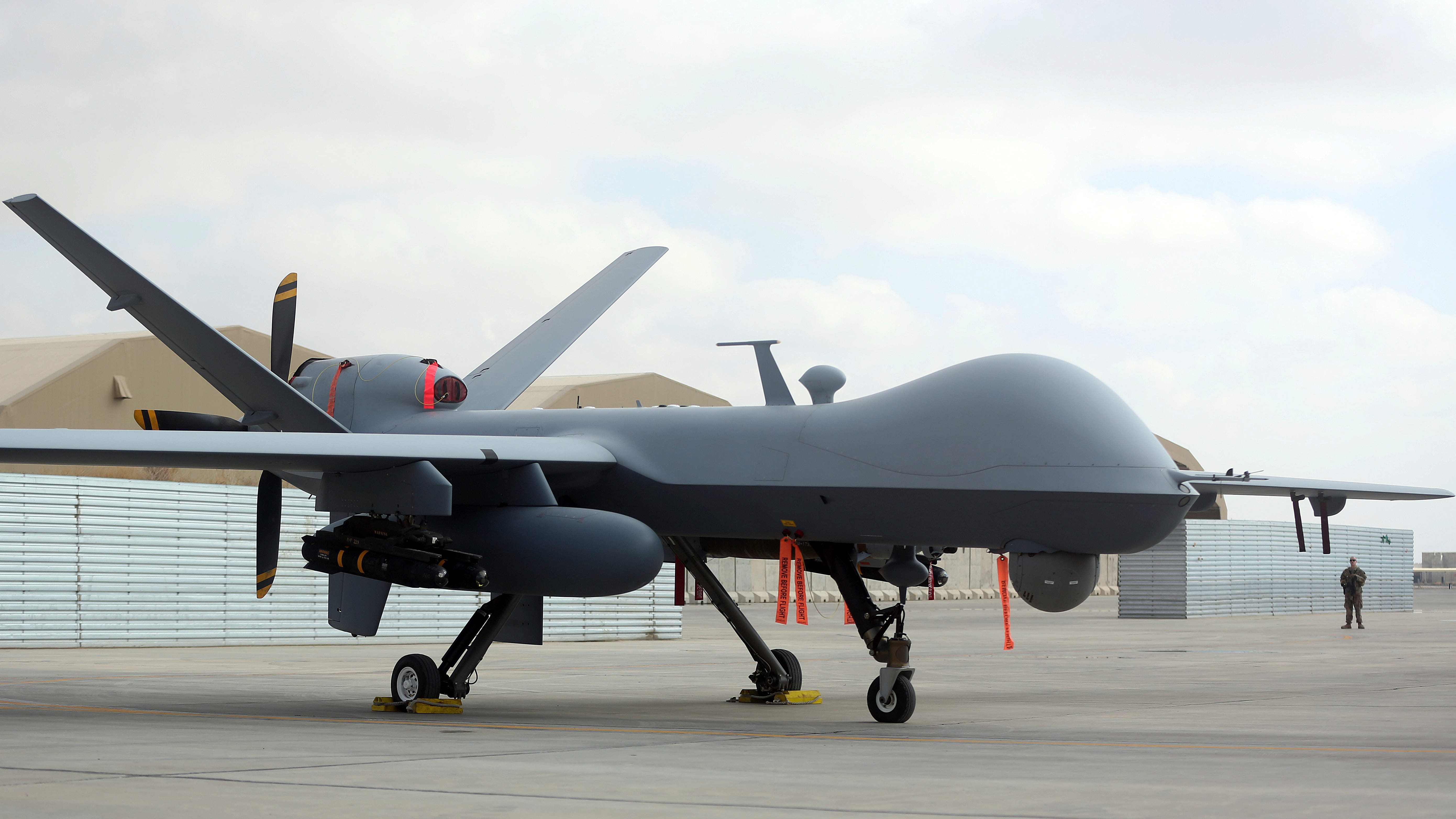 US says Russian warplane hits American drone over Black Sea