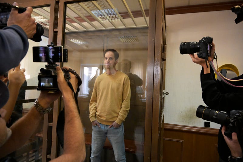 APTOPIX Russia US Journalist