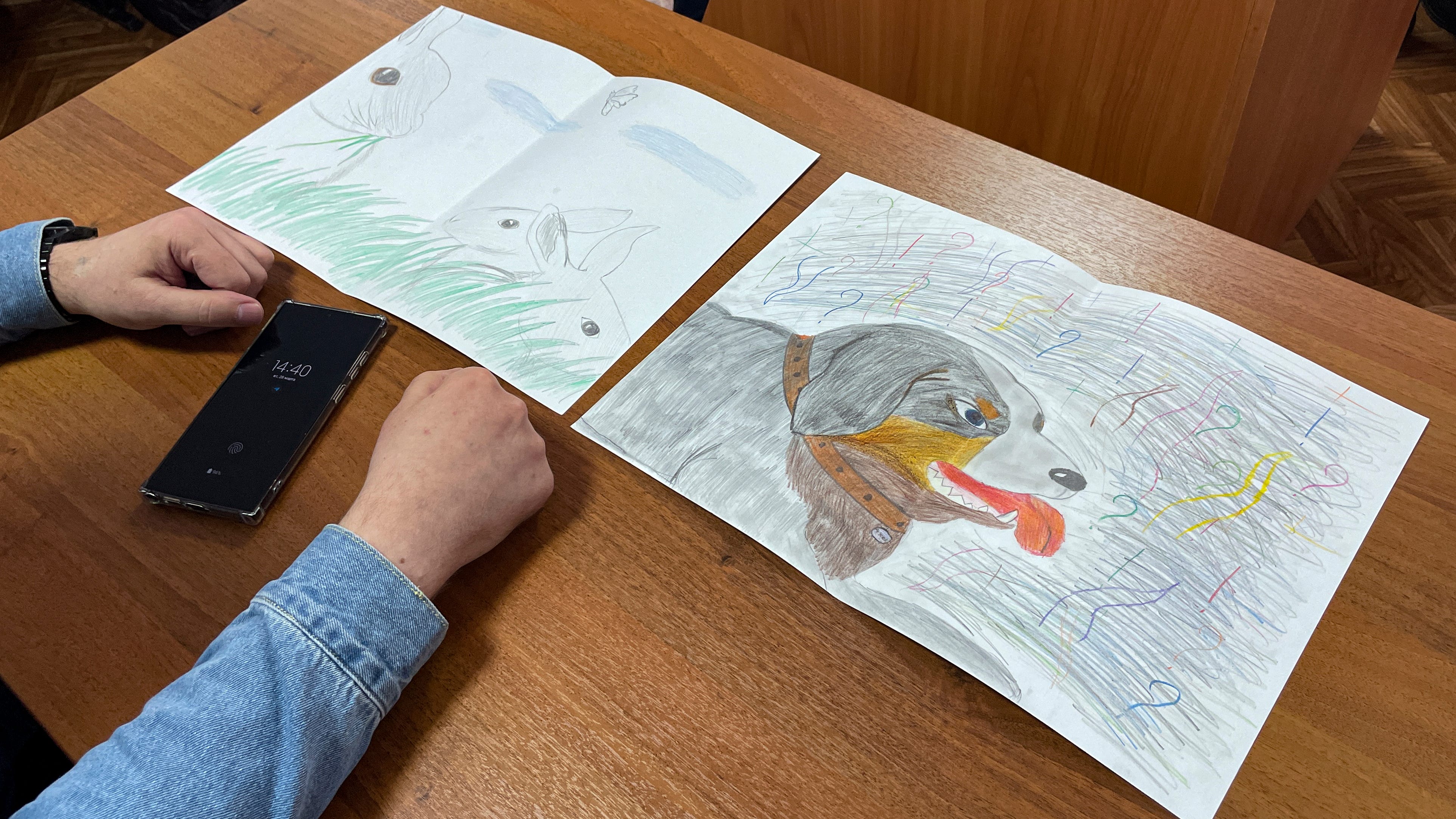 Russian girl who drew antiwar sketch leaves orphanage