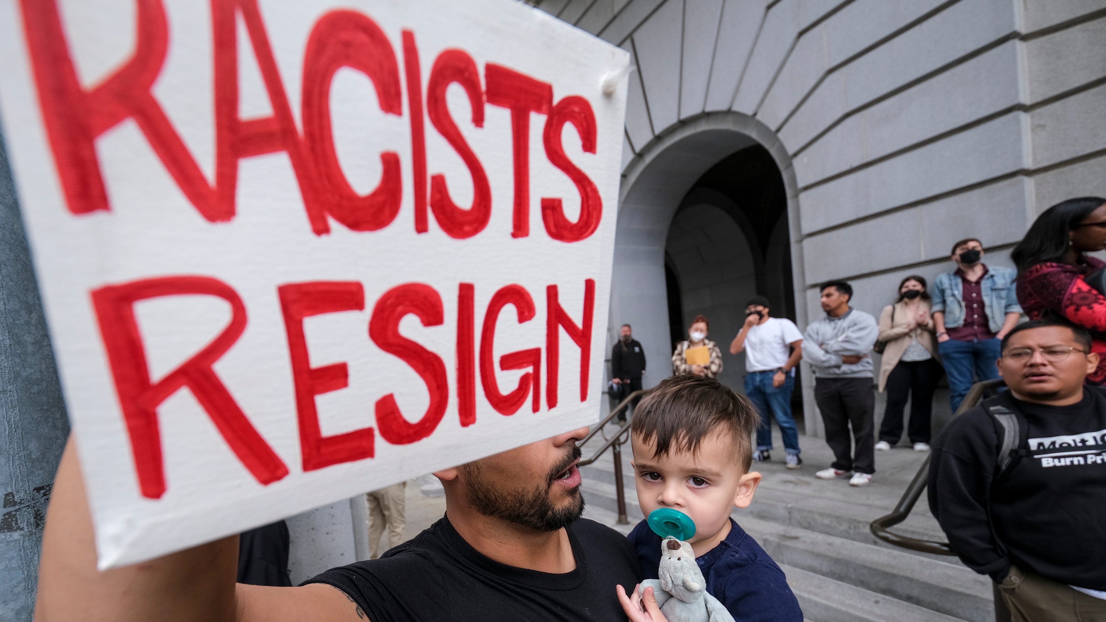 Outrage erupts at LA Council meeting over racist remarks