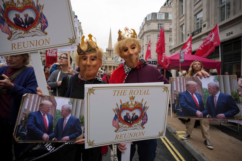 APTOPIX Trump Britain