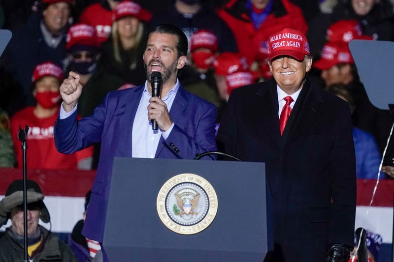 Virus Outbreak Trump Jr.