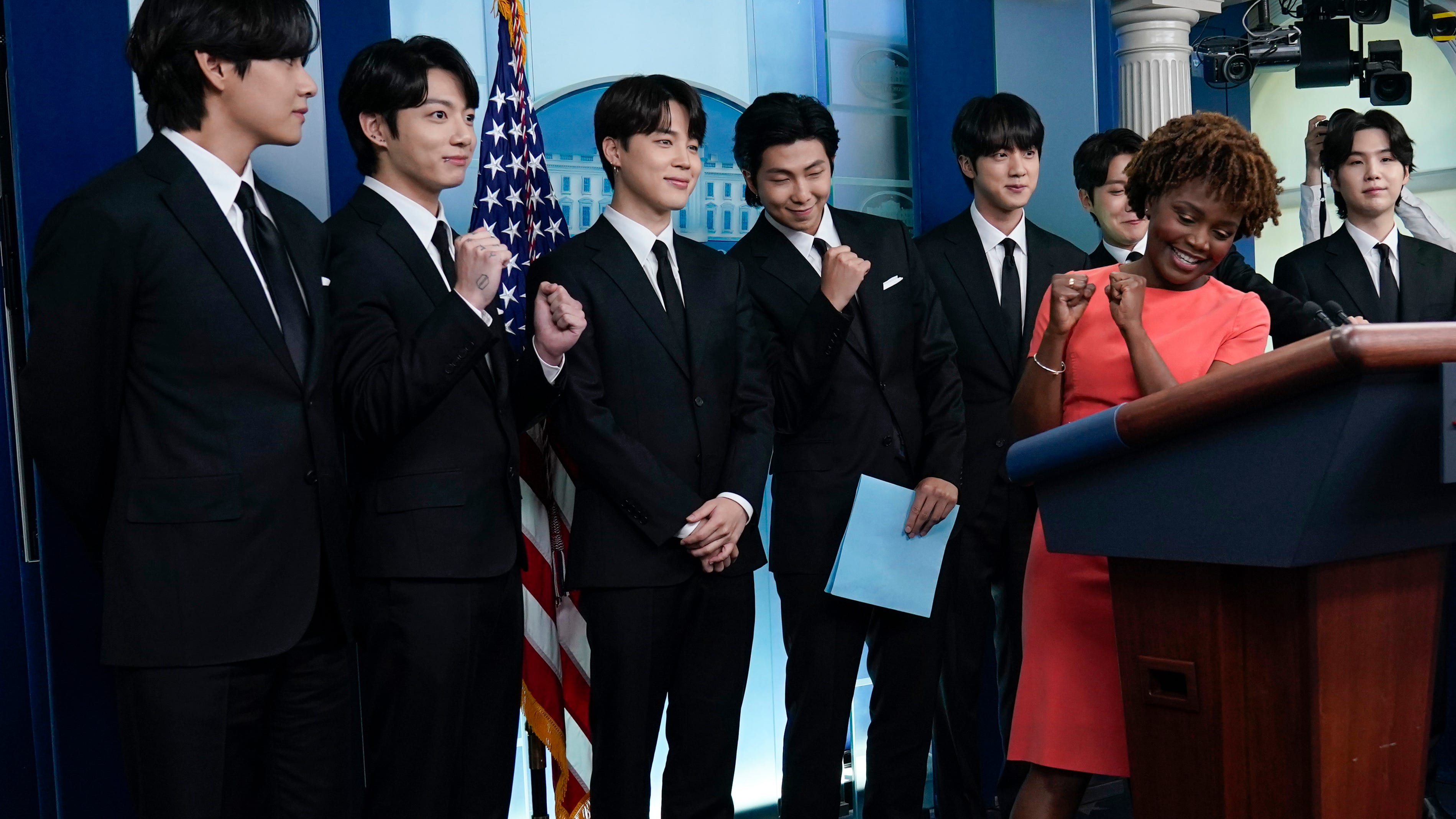 BTS visits White House to discuss combating hate crime surge