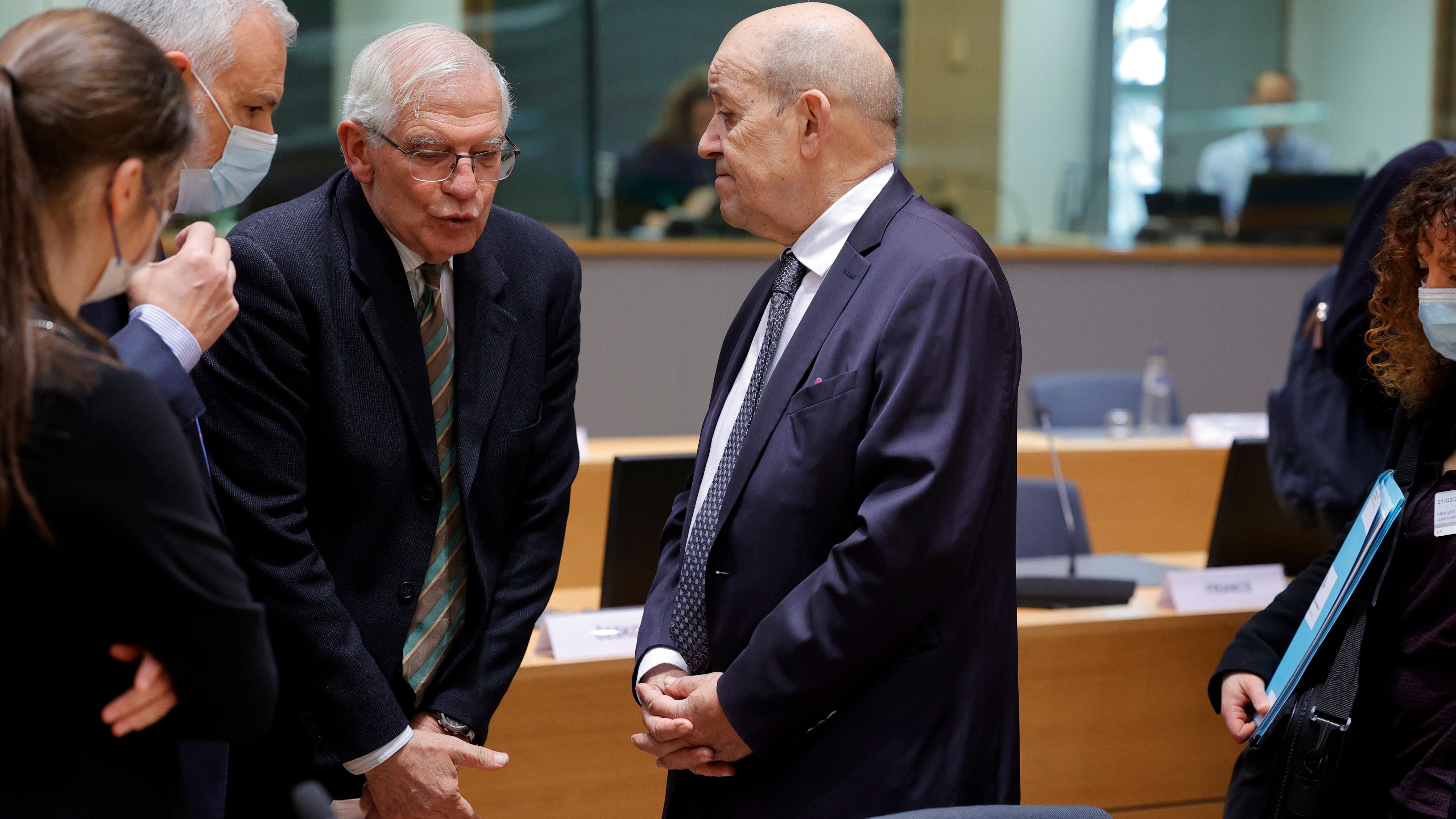 EU slams 'war crimes' in Ukraine but new sanctions unlikely