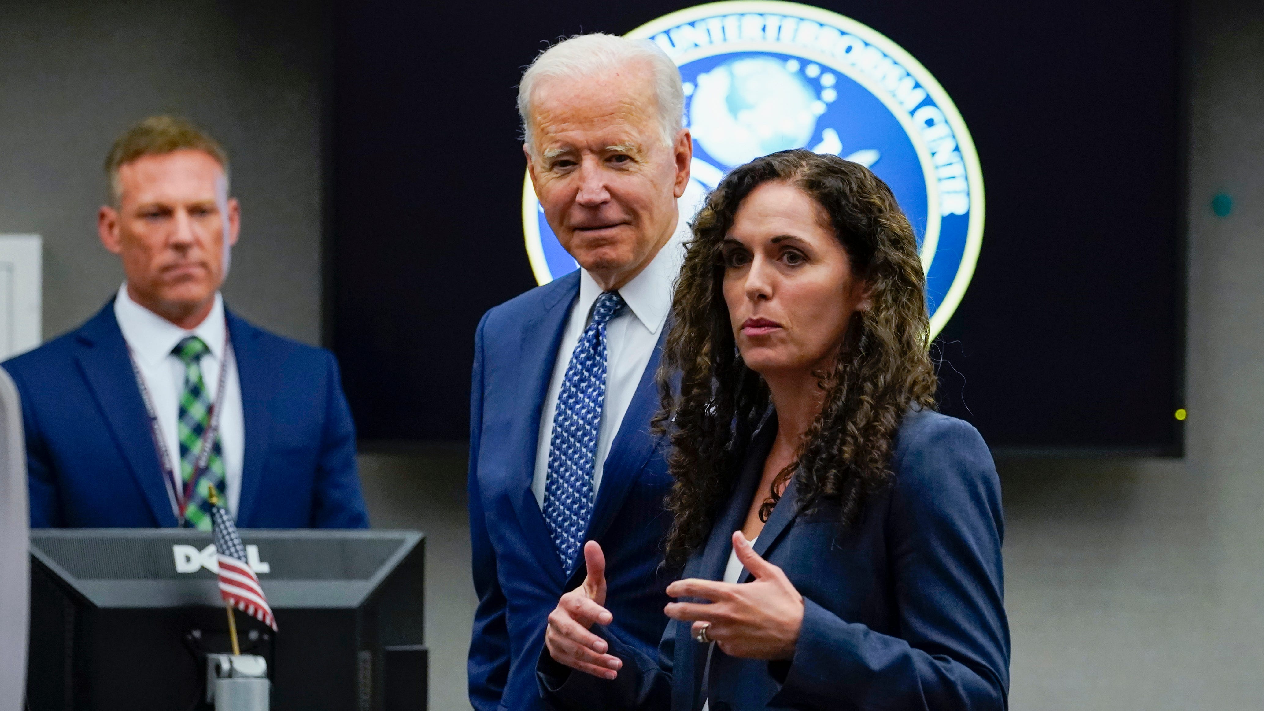 In 1st visit to intel agency, Biden warns of cyber conflict