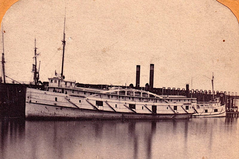 Lake Michigan Lost Steamer