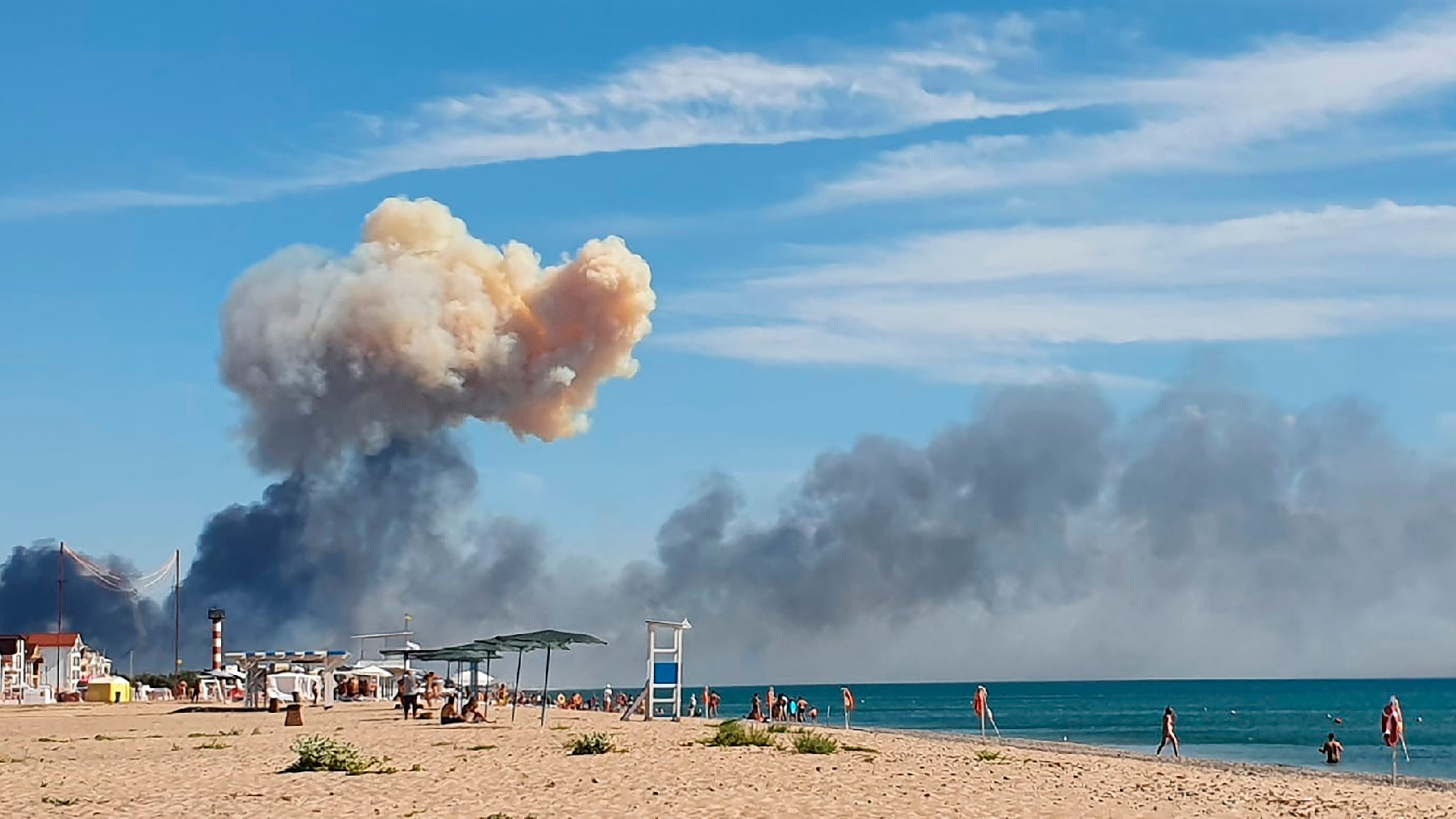 Ukraine says 9 Russian warplanes destroyed in Crimea blasts