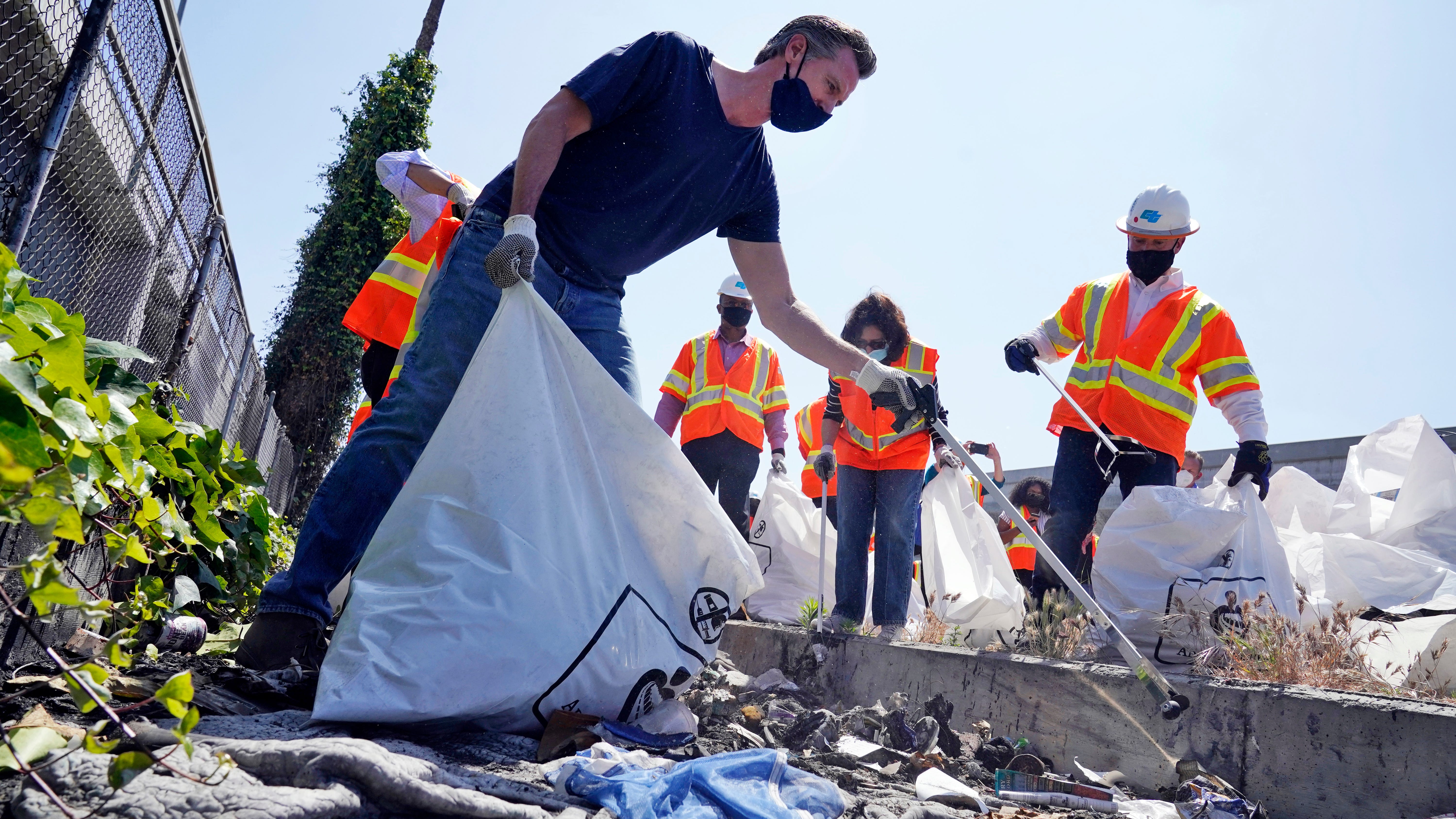 California governor kicks off $1B statewide cleanup plan