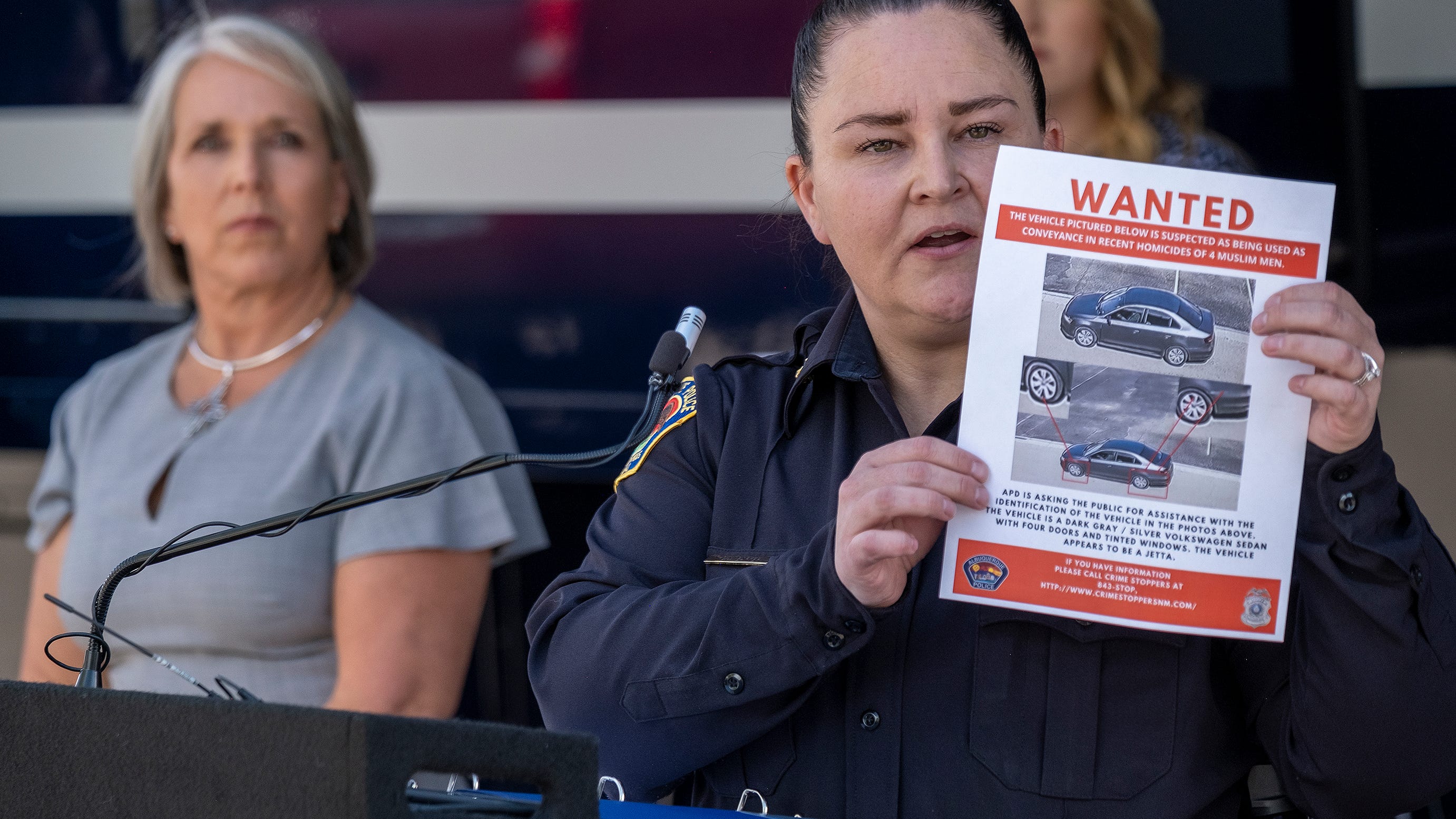 Albuquerque police seek car in killings of 4 Muslim men