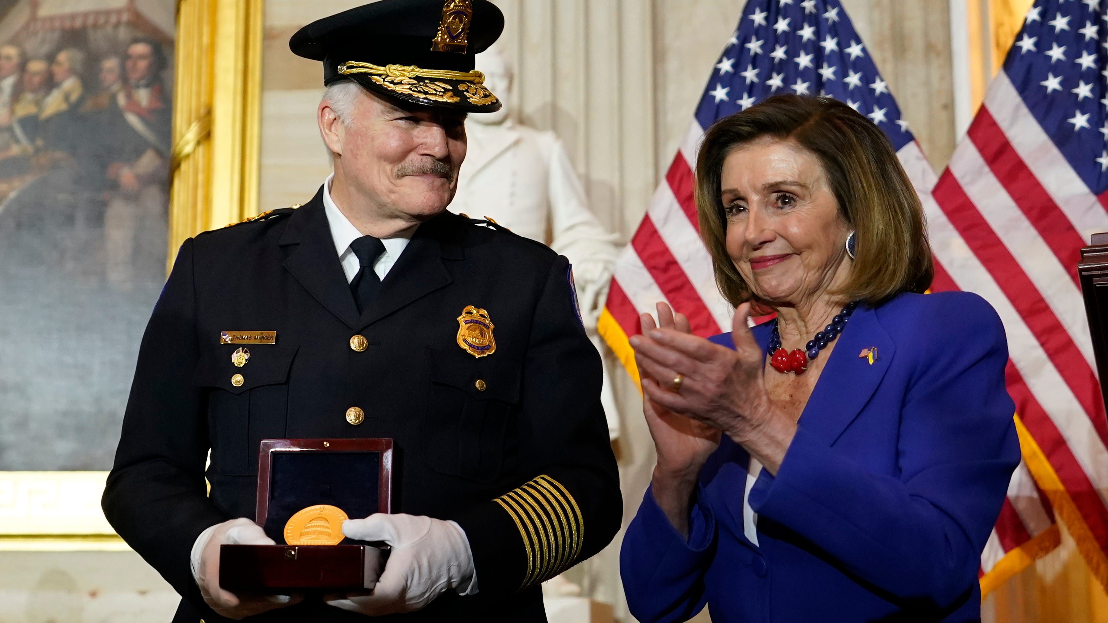 Jan. 6 'heroes' honored for defending Capitol from Trump mob