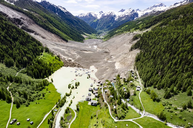 APTOPIX Switzerland Mudslide