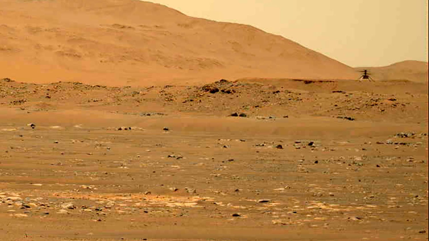 NASA Mars helicopter heard humming through planet's thin air