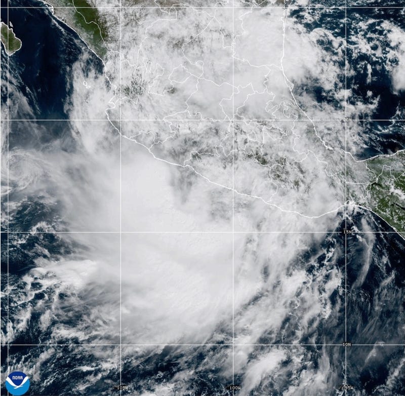 Extreme Weather Tropical Storm Raymond