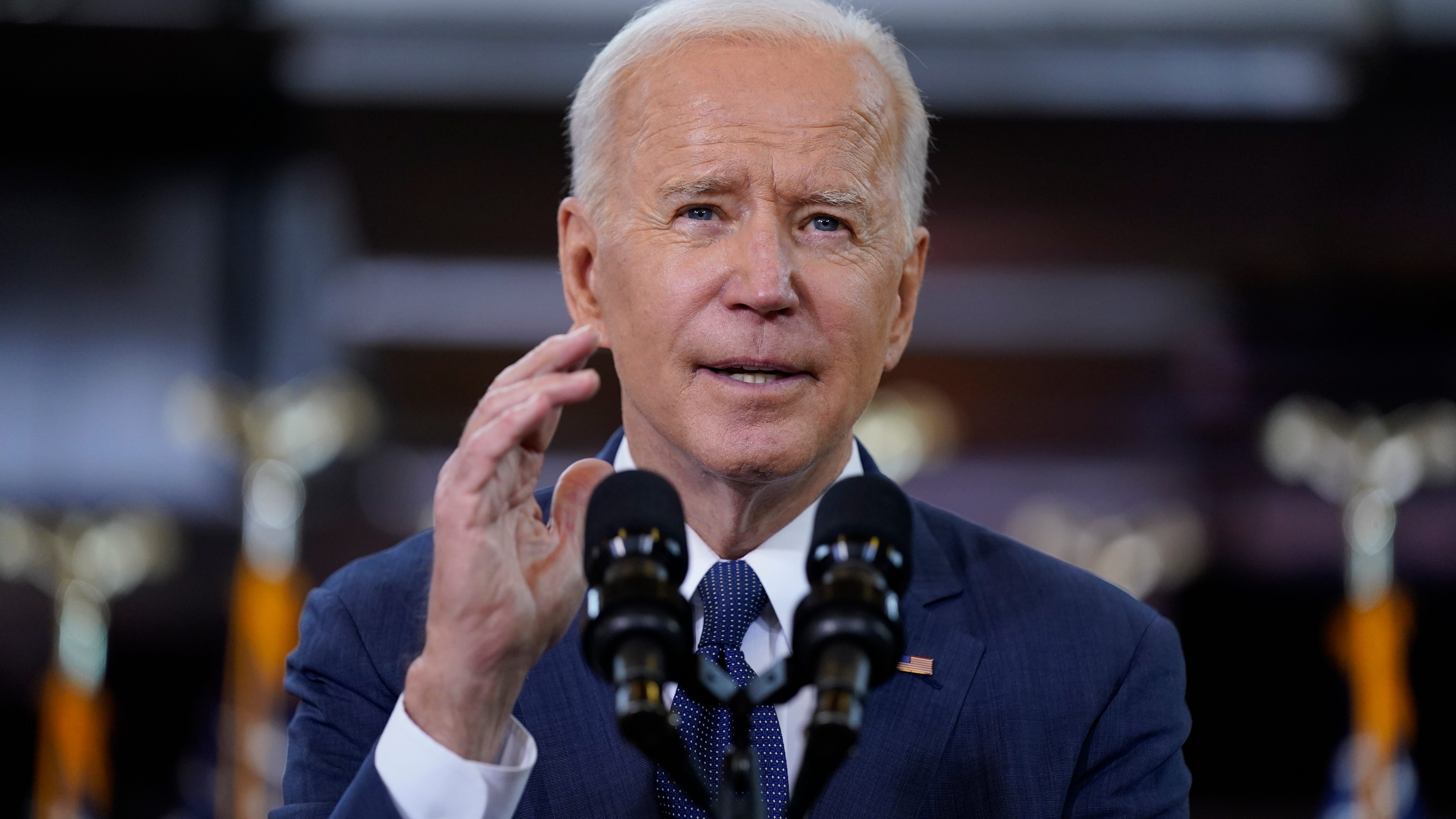 Biden announces huge infrastructure plan to 'win the future'