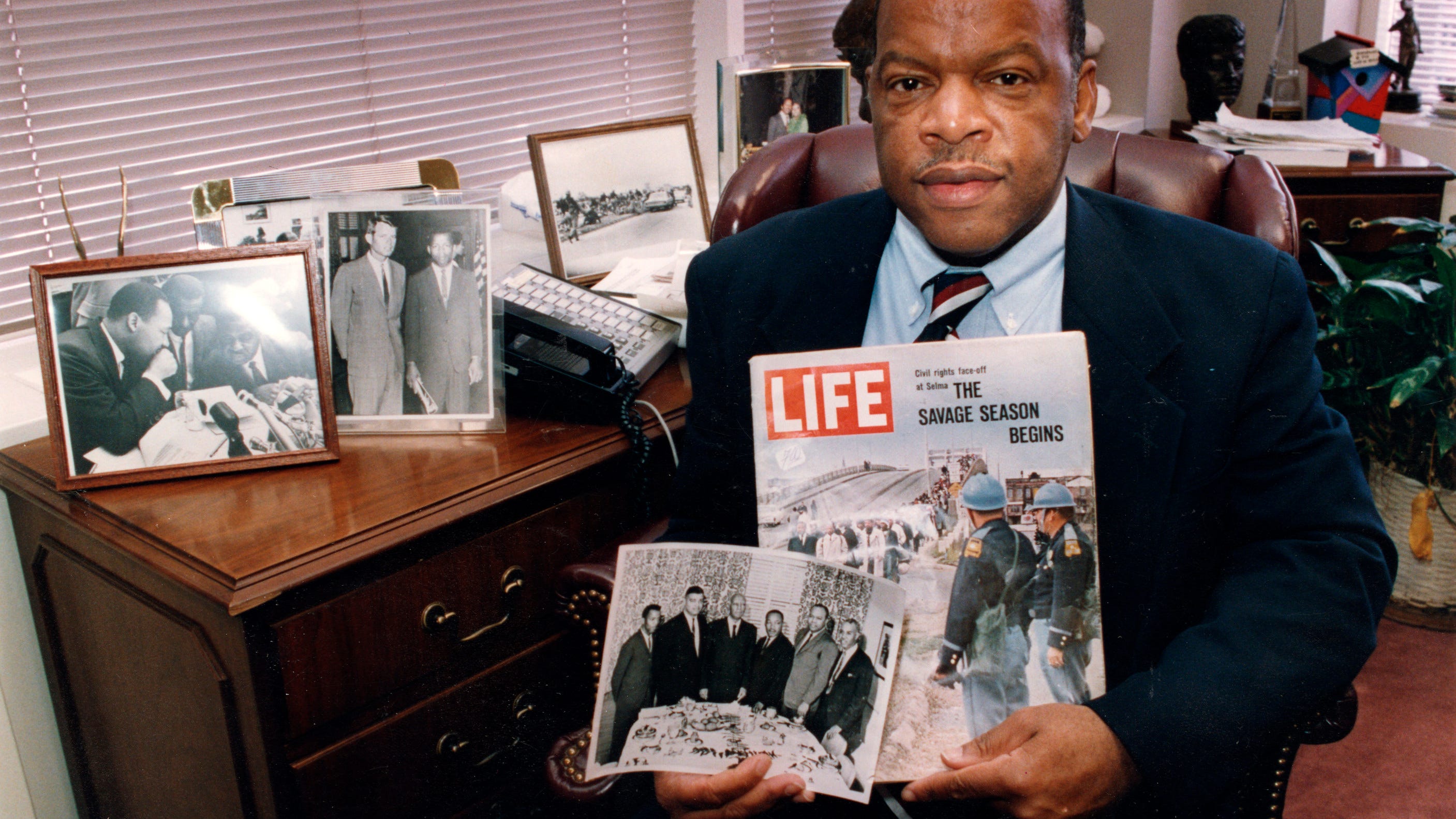 Biden, Harris: Protect voting rights to honor John Lewis