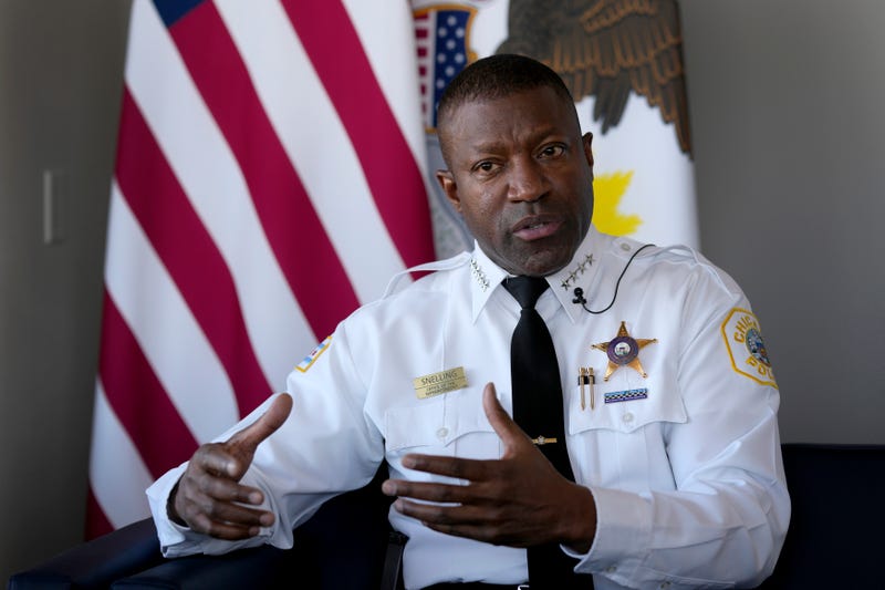 Migrants Chicago Police