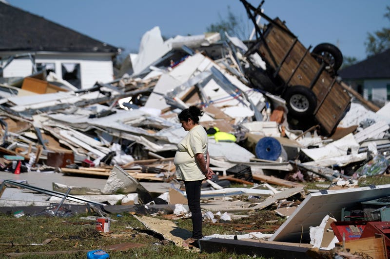 APTOPIX Severe Weather Louisiana