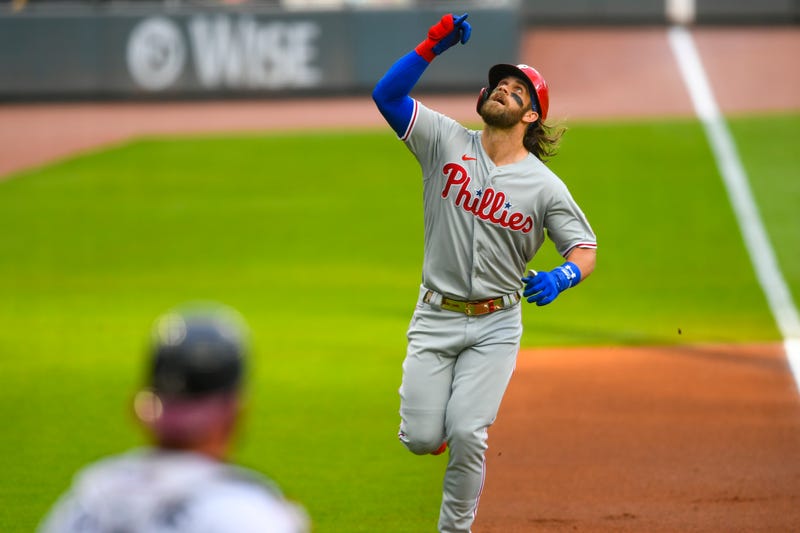 Phillies Braves Baseball