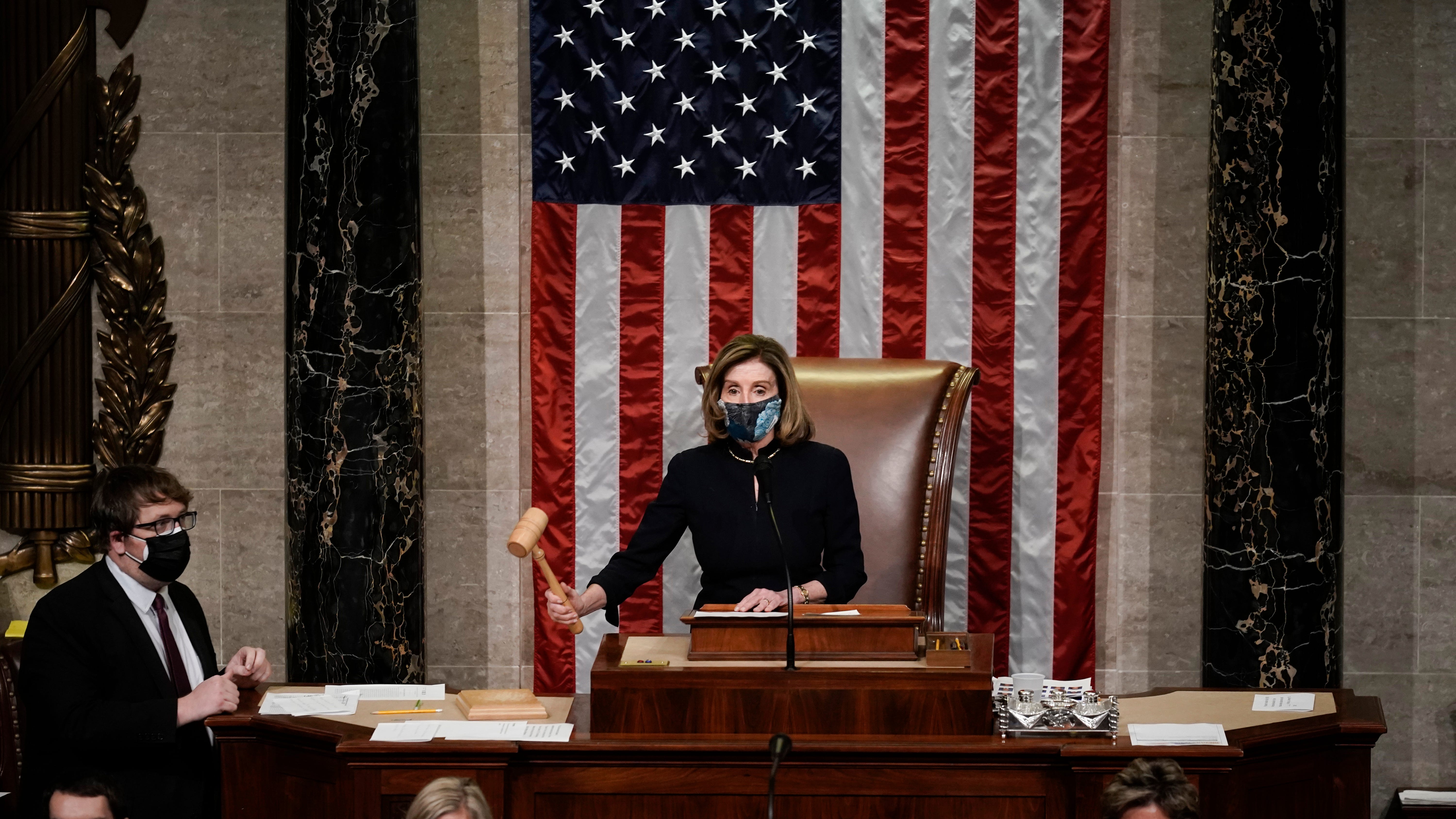 Trump impeached after Capitol riot in historic second charge