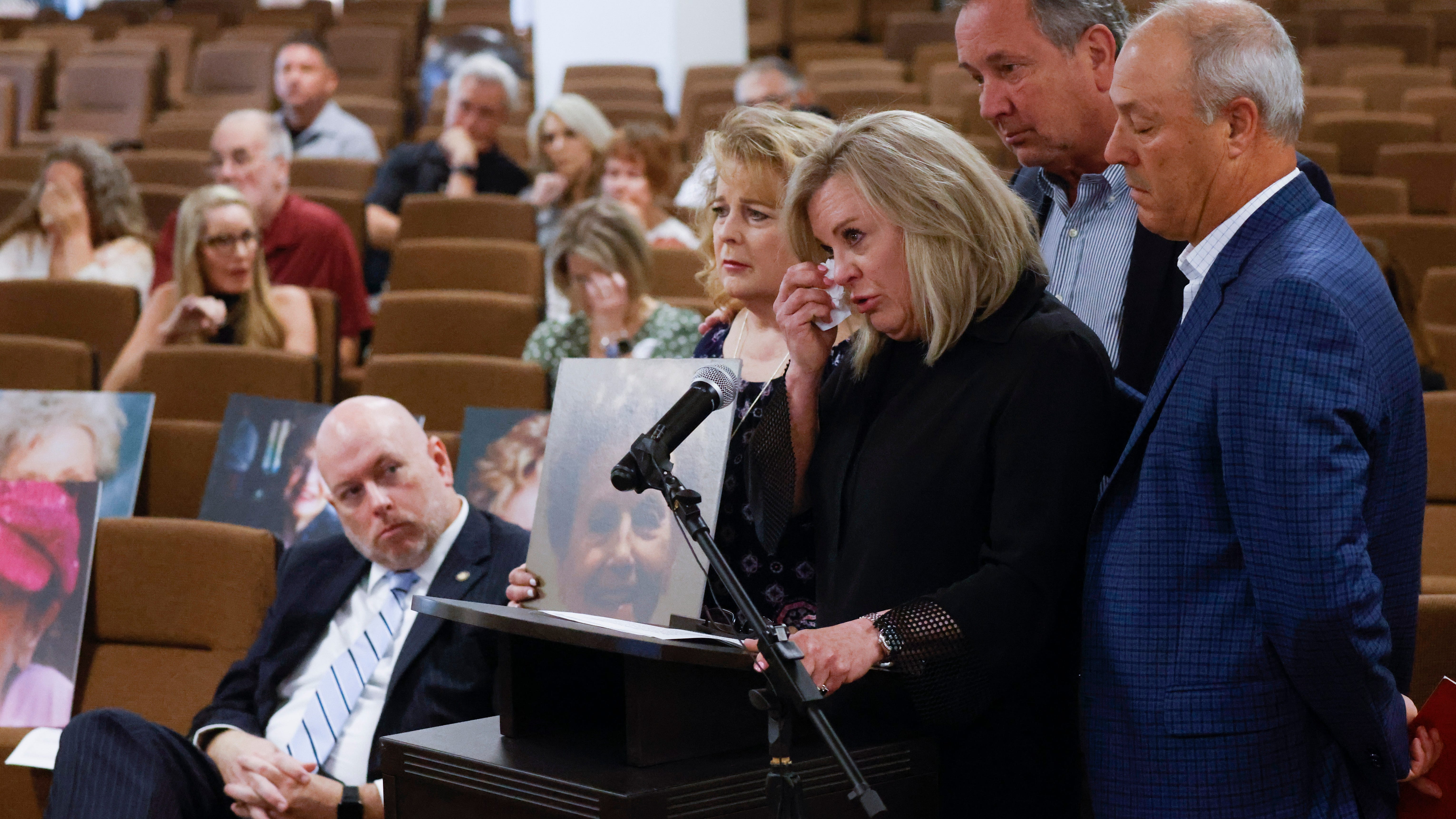 Families face man charged in killings of 22 elderly Texans