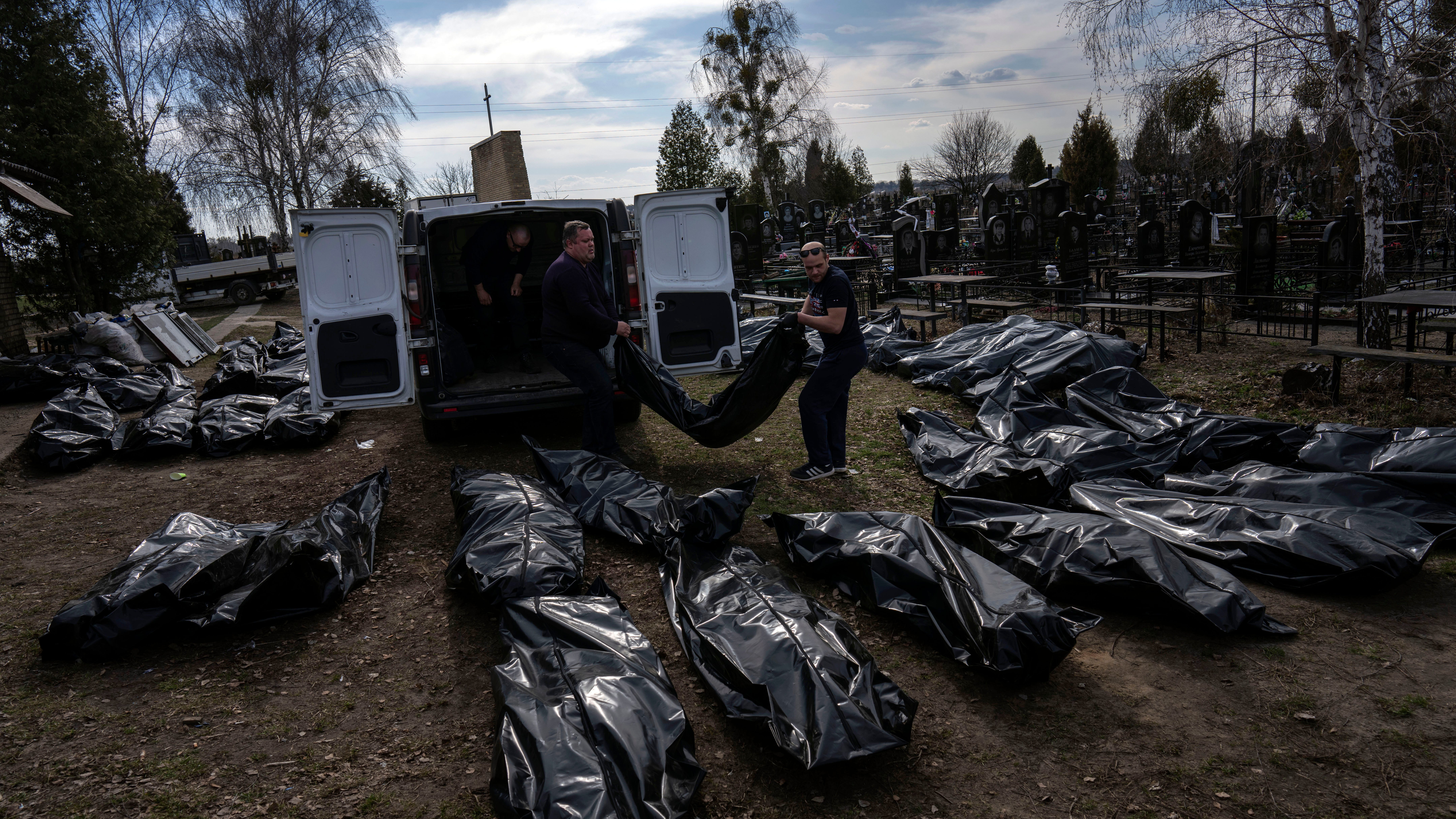 Russian retreat reveals destruction as Ukraine asks for help