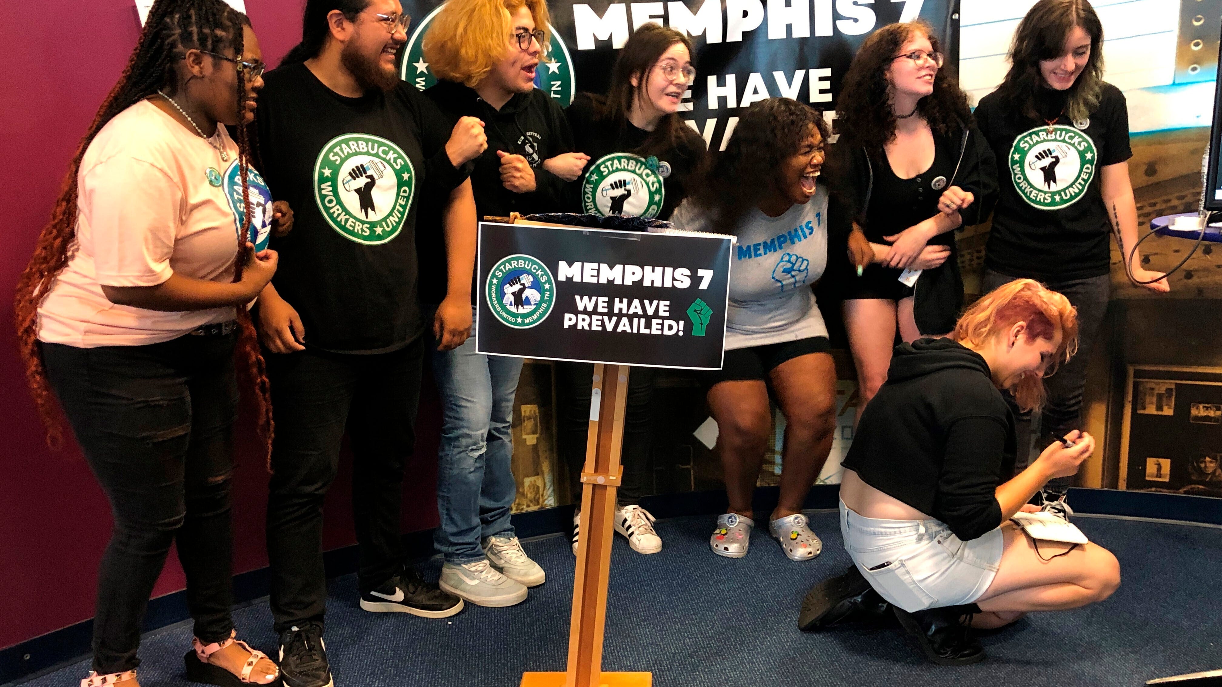 Starbucks loses appeal, will rehire 7 fired Memphis workers