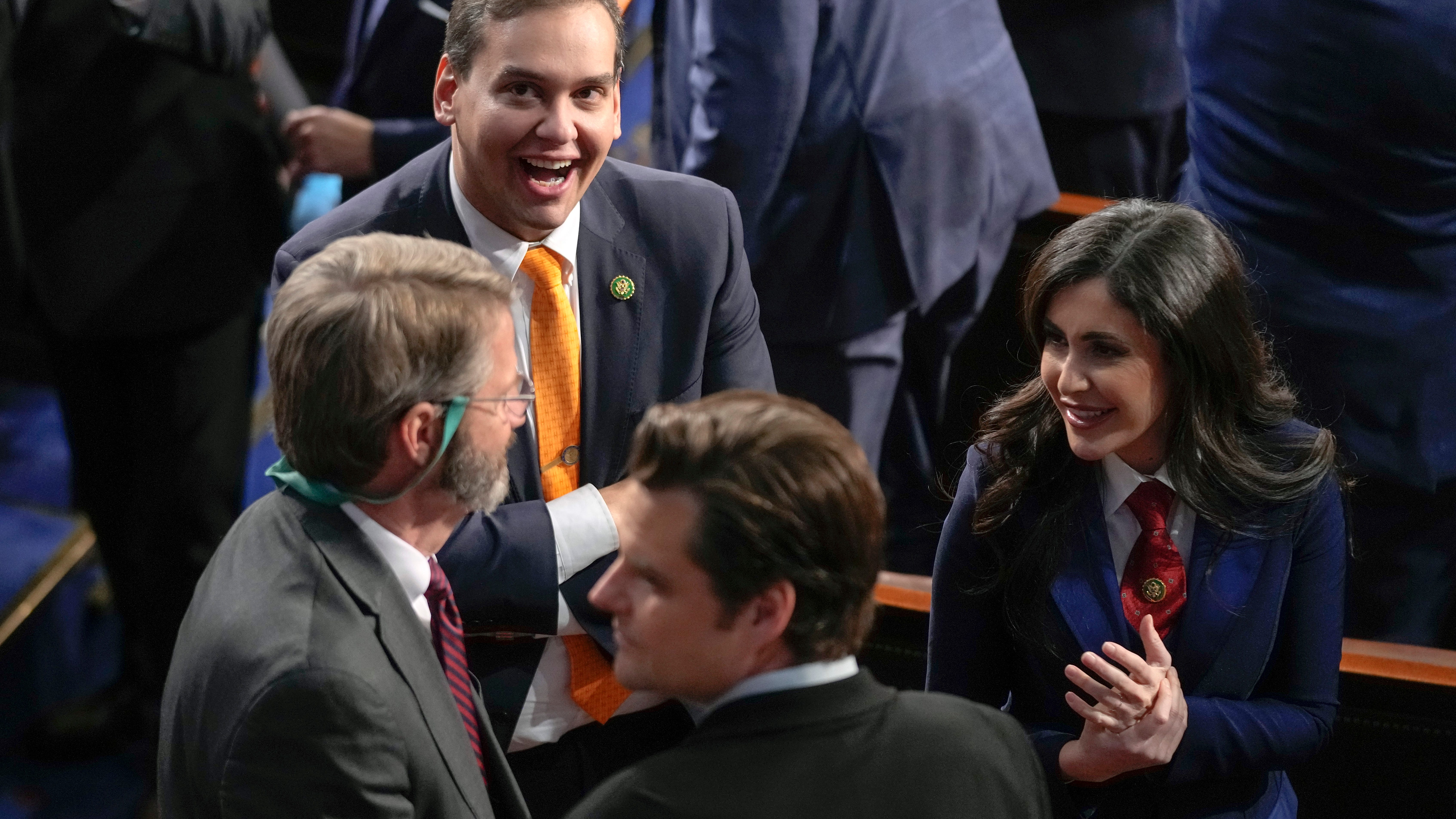 GOP on GOP: Romney scolds Santos, 'You don't belong here'