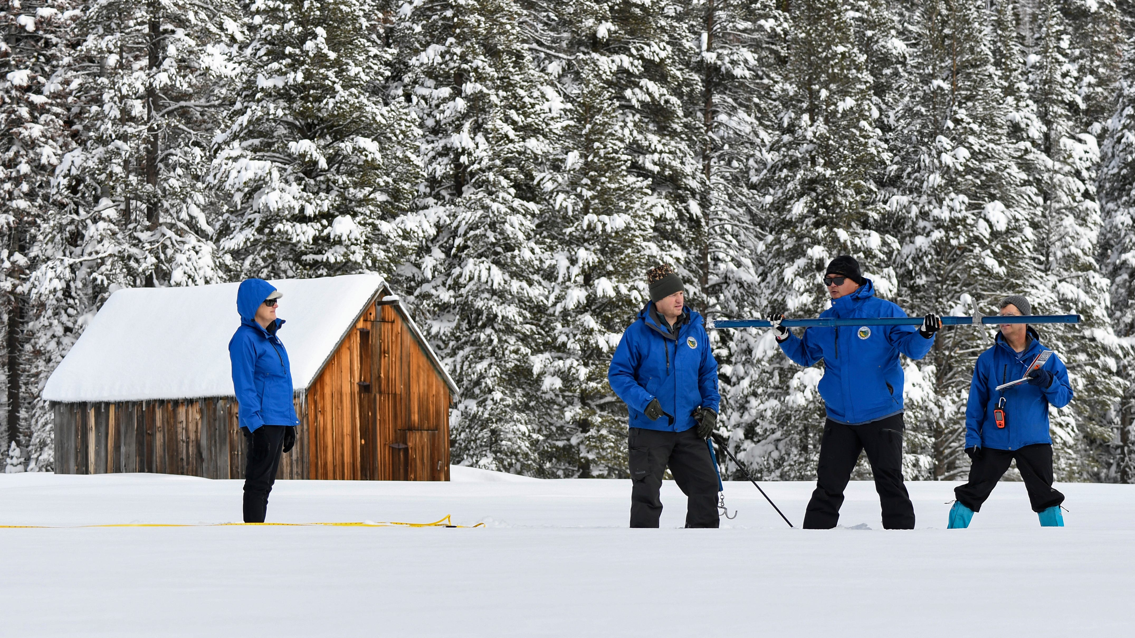 California snowpack off to great start amid severe drought