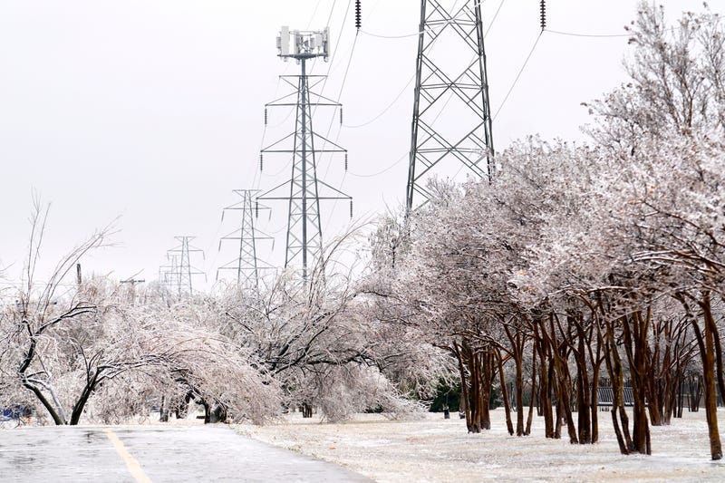 APTOPIX Winter Weather Texas