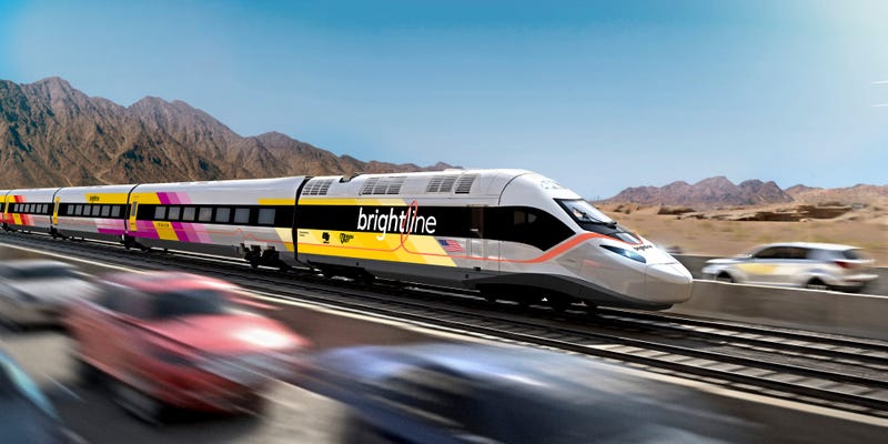 High Speed Rail Vegas to California