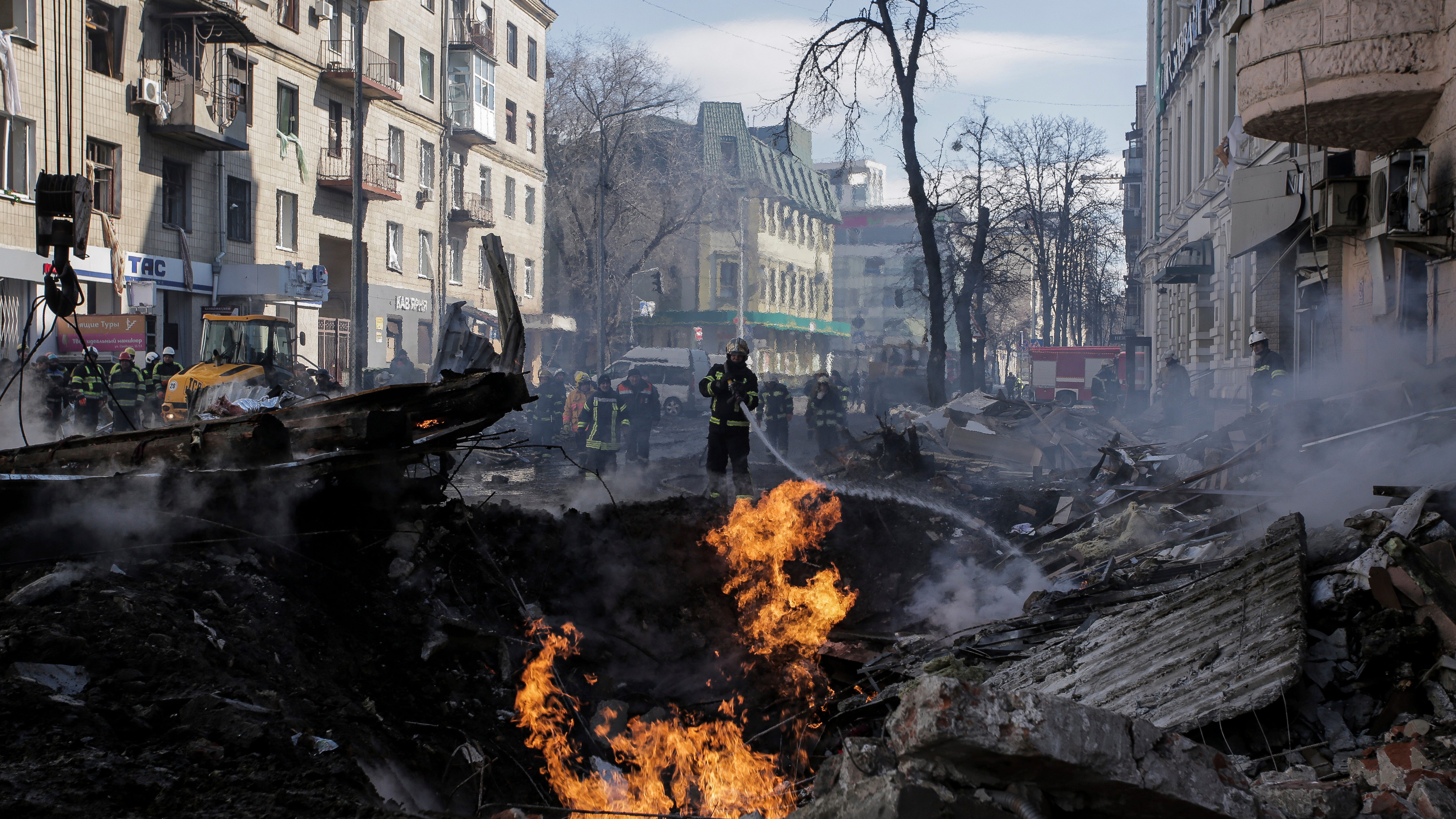 Live updates: Russian troops destroy theater in Mariupol