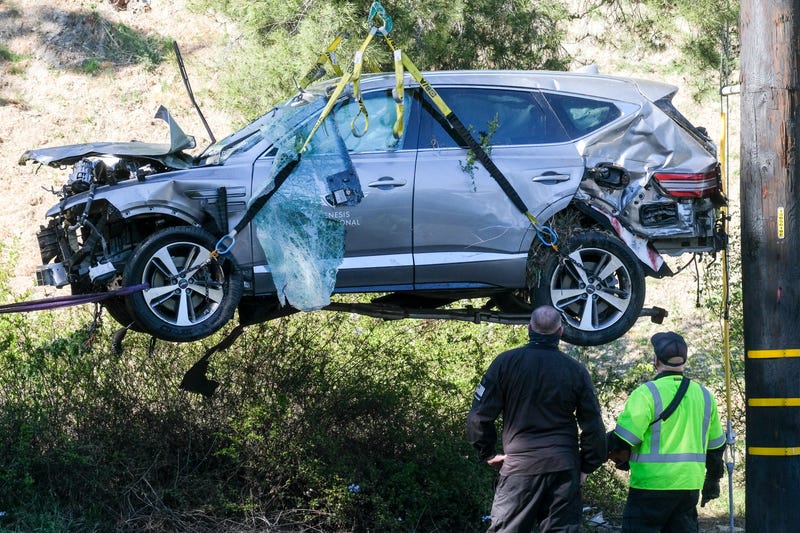 Tiger Woods Crash