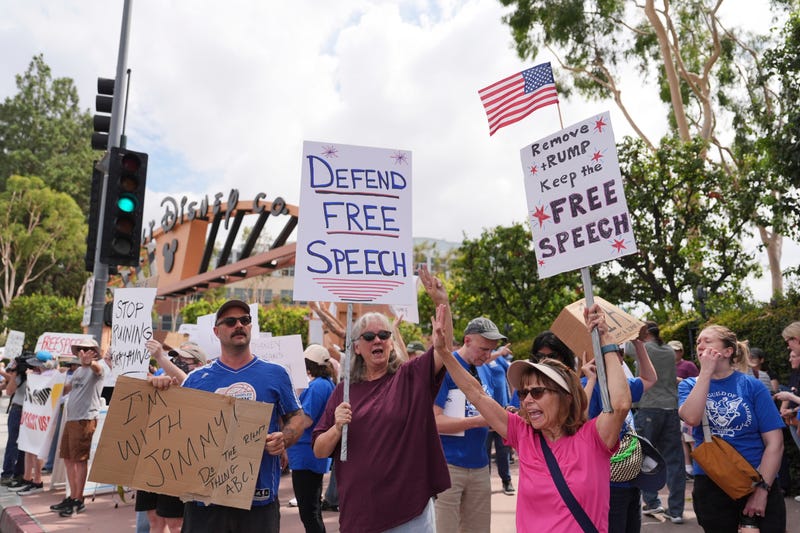 Jimmy Kimmel Disney Protest