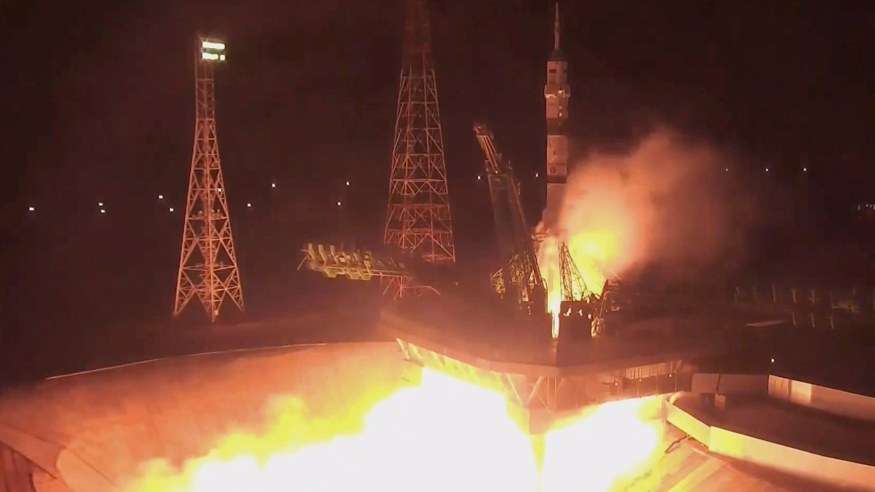 3 Russian cosmonauts arrive at International Space Station