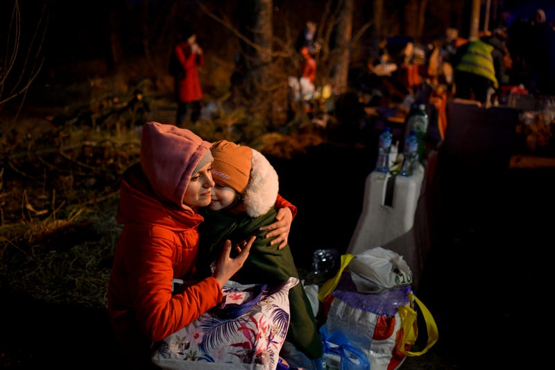 APTOPIX Romania Ukraine Invasion