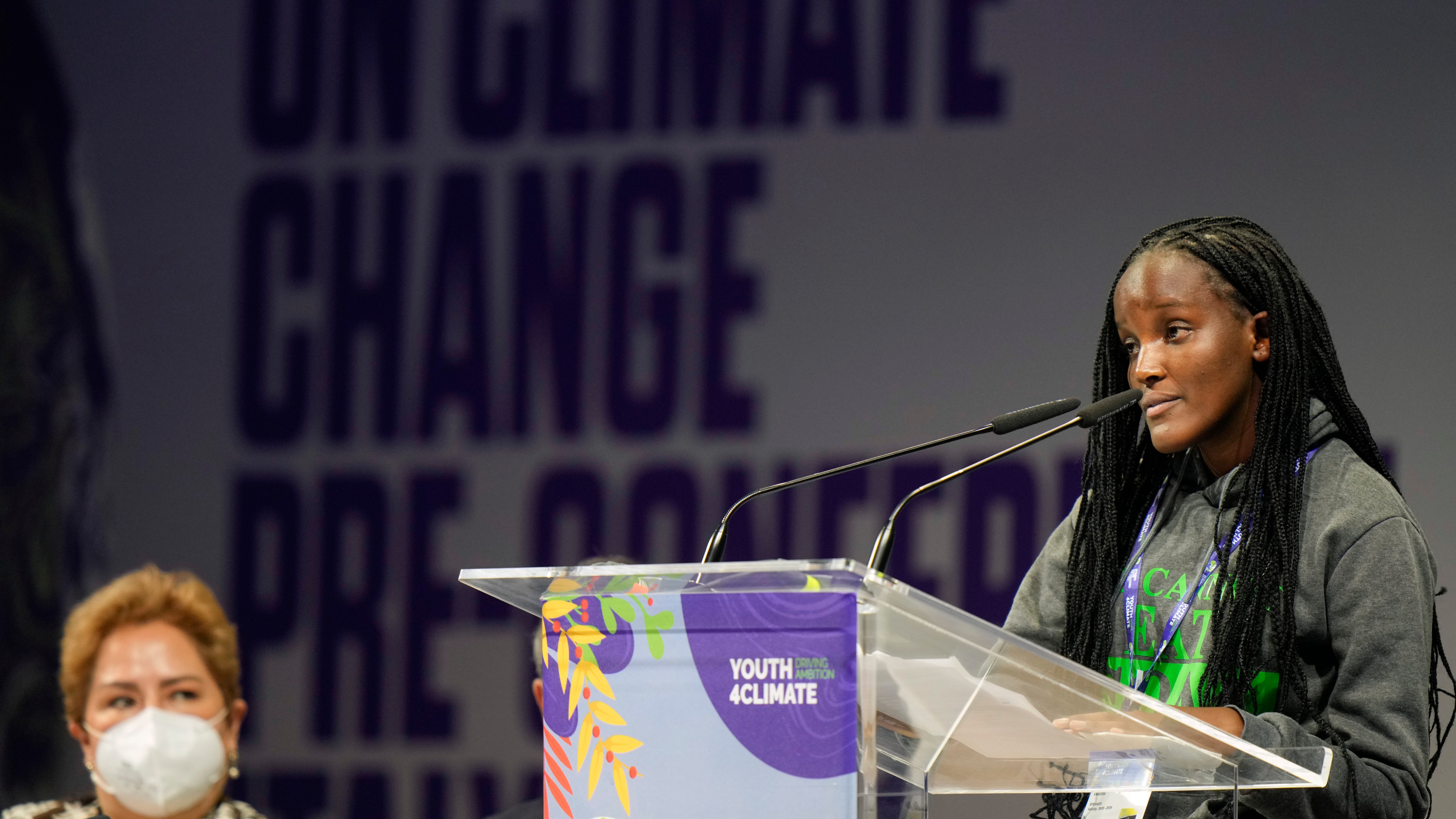 Climate activist Nakate seeks immediate action in Glasgow