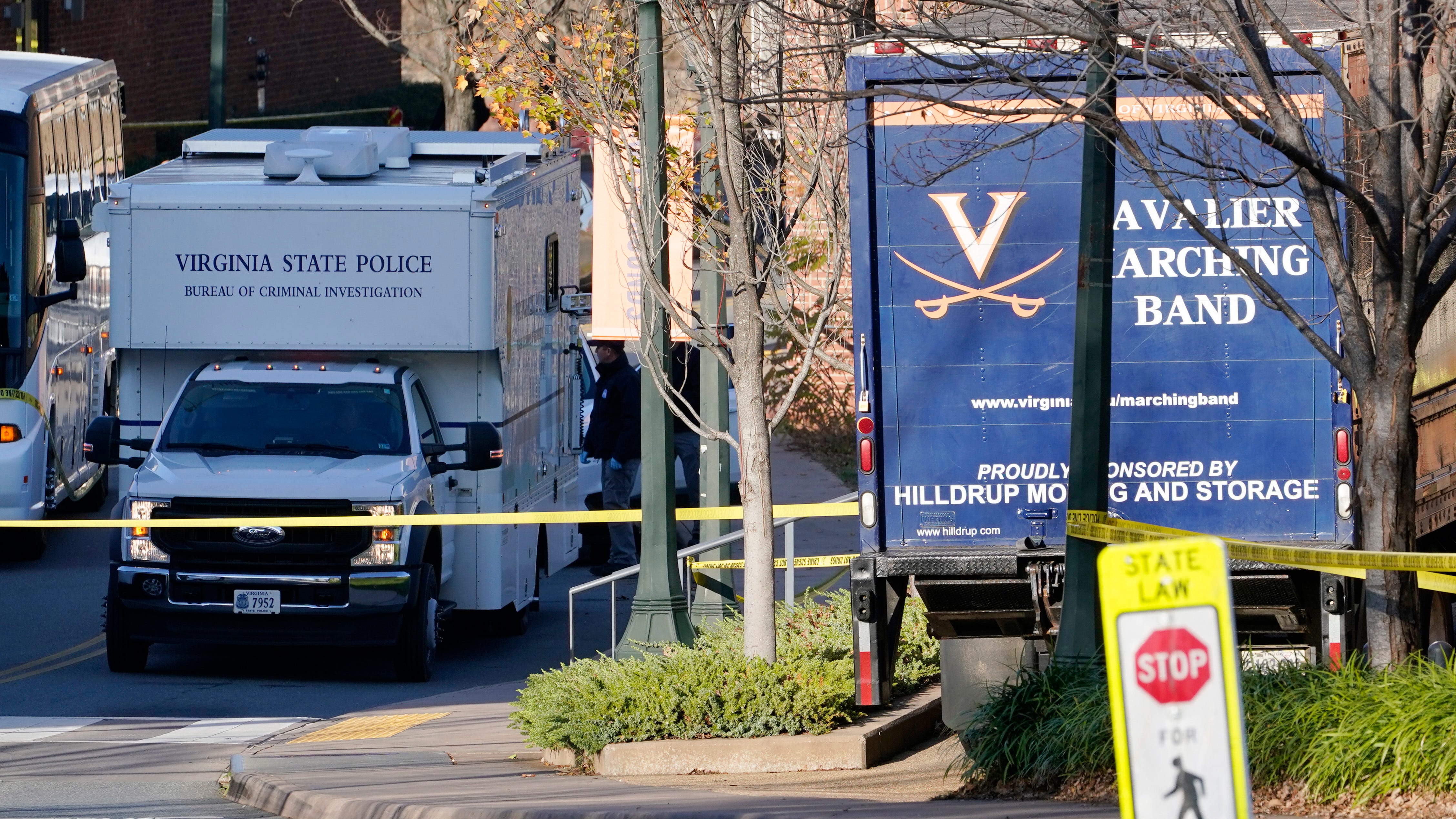 Suspect caught in fatal shooting of 3 U.Va. football players
