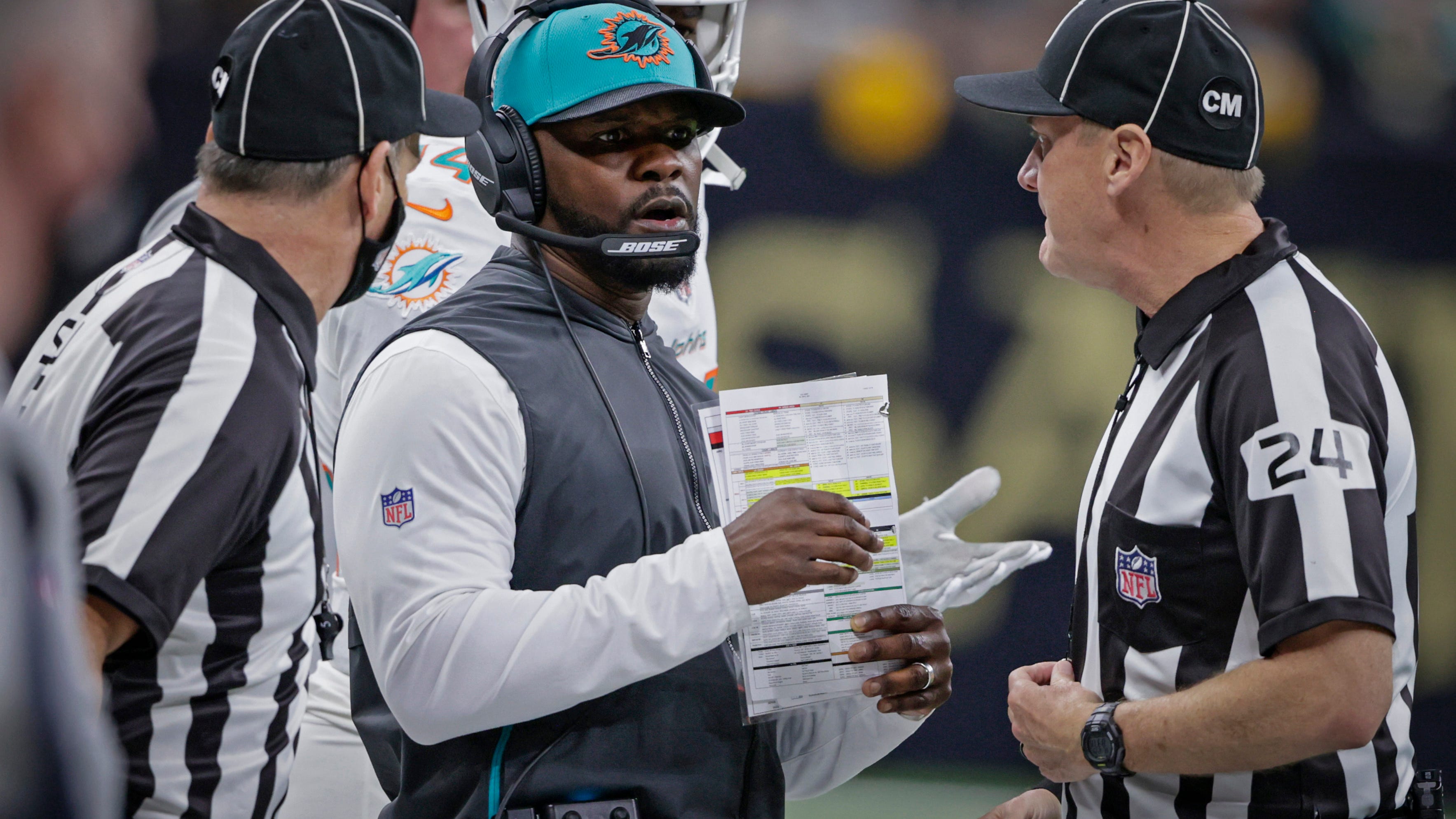 Fired Miami Dolphins coach sues NFL, alleging racist hiring