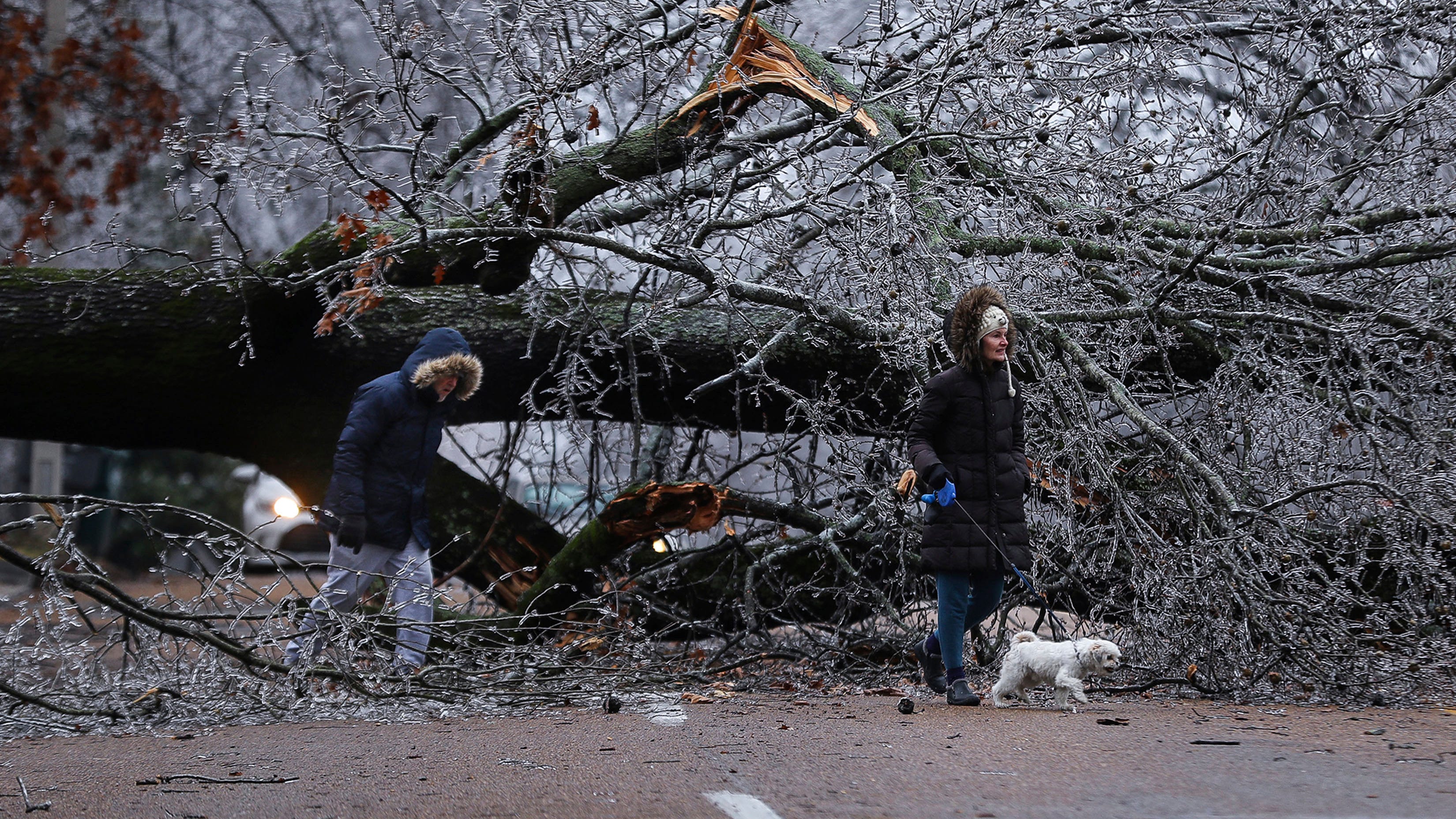 Storm that slugged South, Midwest brings misery to Northeast