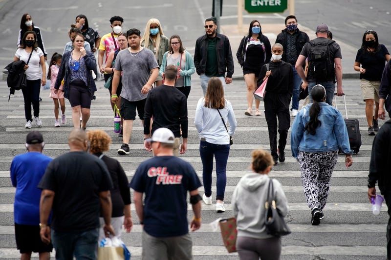 Virus Outbreak No Masks Las Vegas