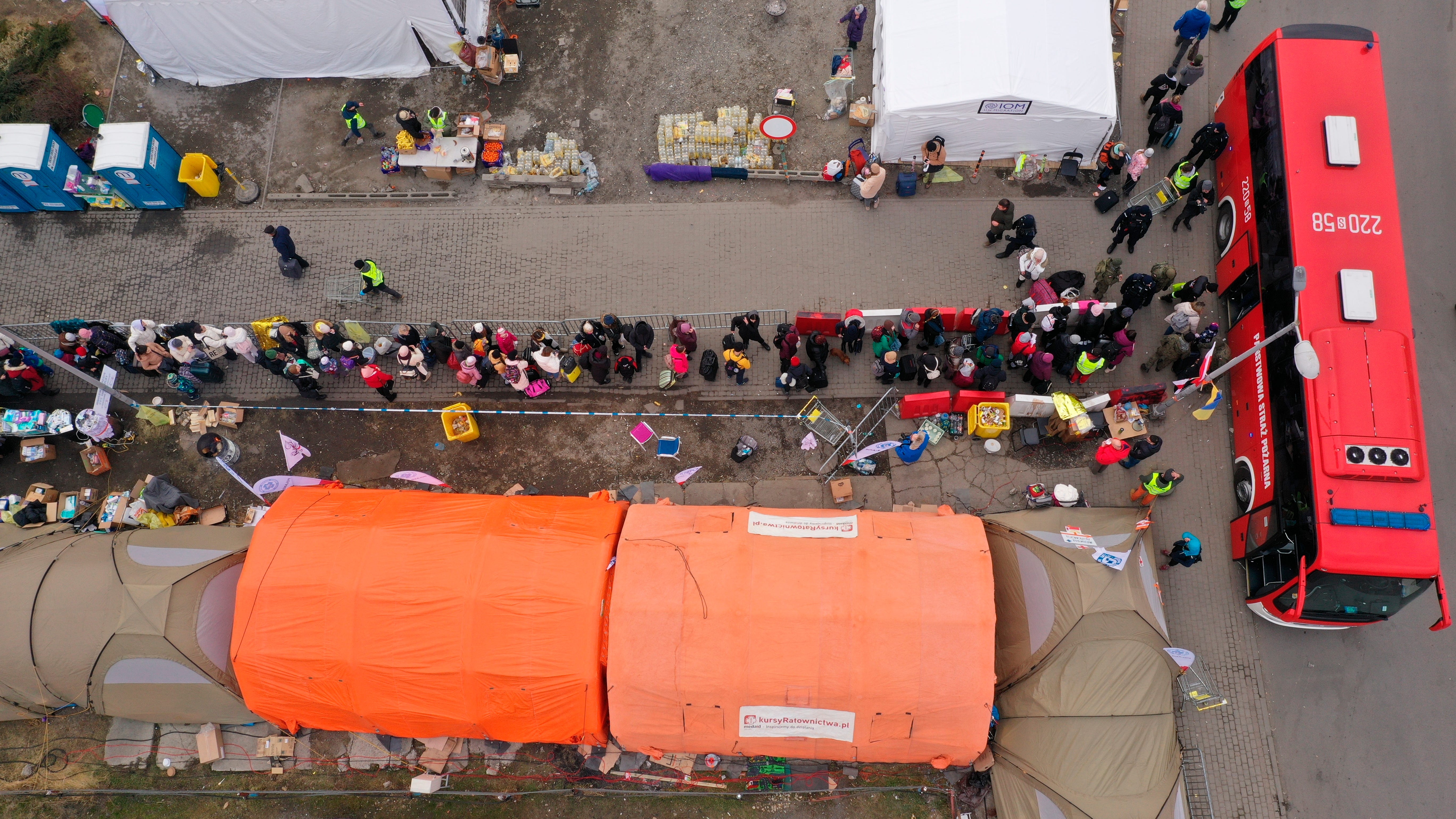 Ukraine refugees tell harrowing tales even as numbers ease