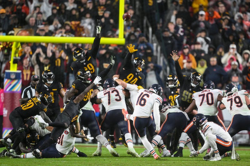 APTOPIX Bears Commanders Football