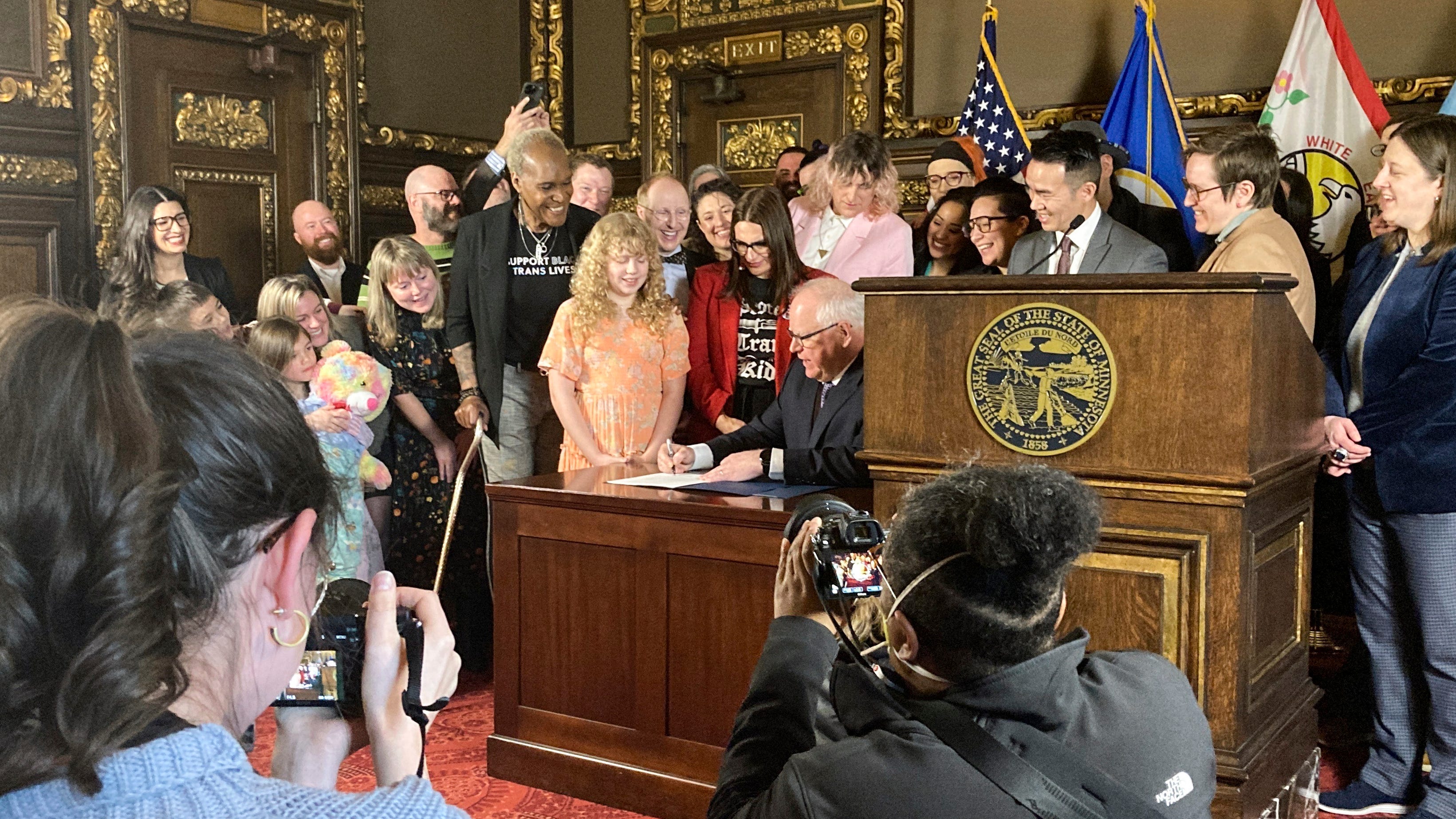 Minnesota governor protects rights to gender affirming care